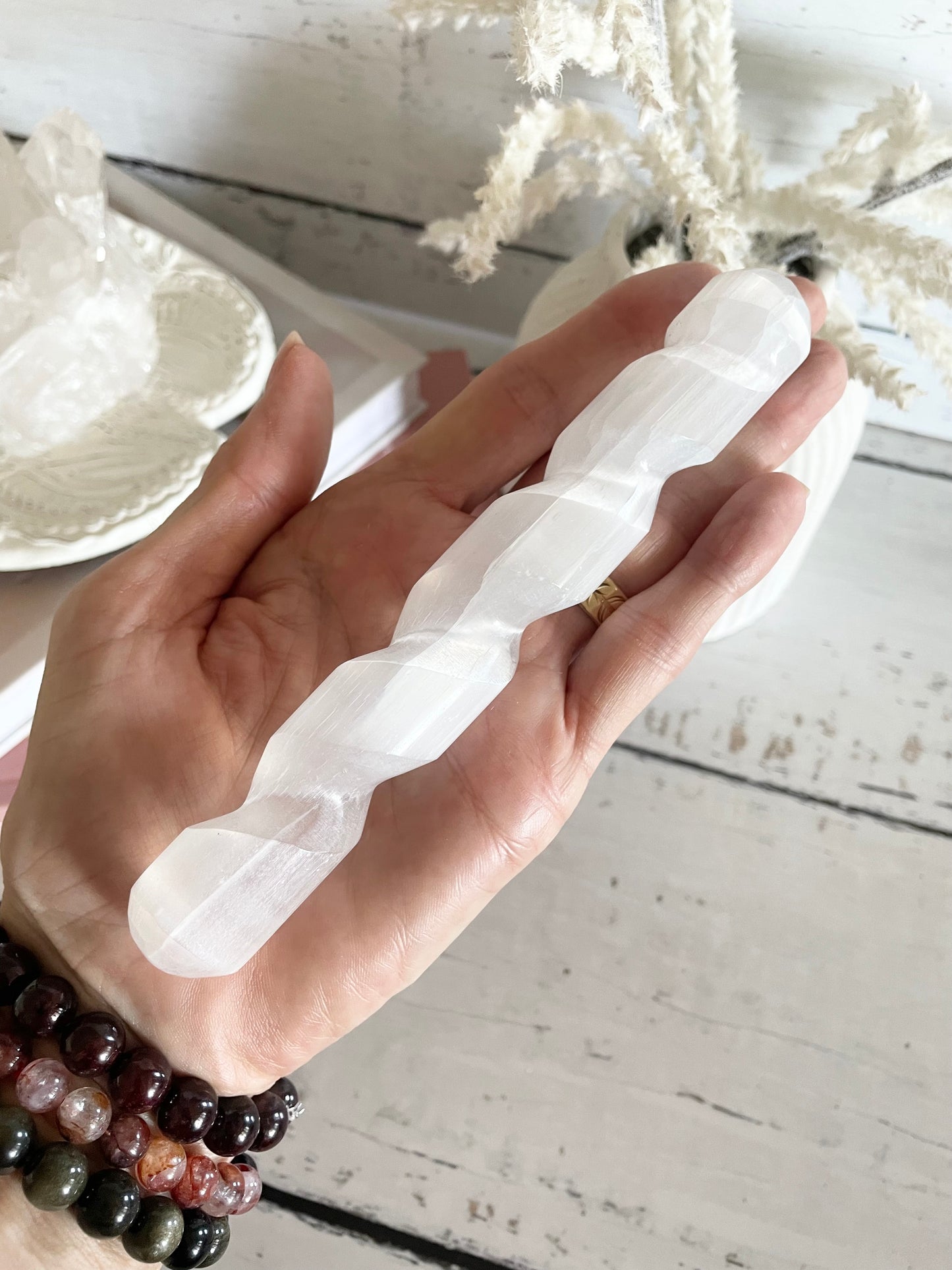 Selenite Wand