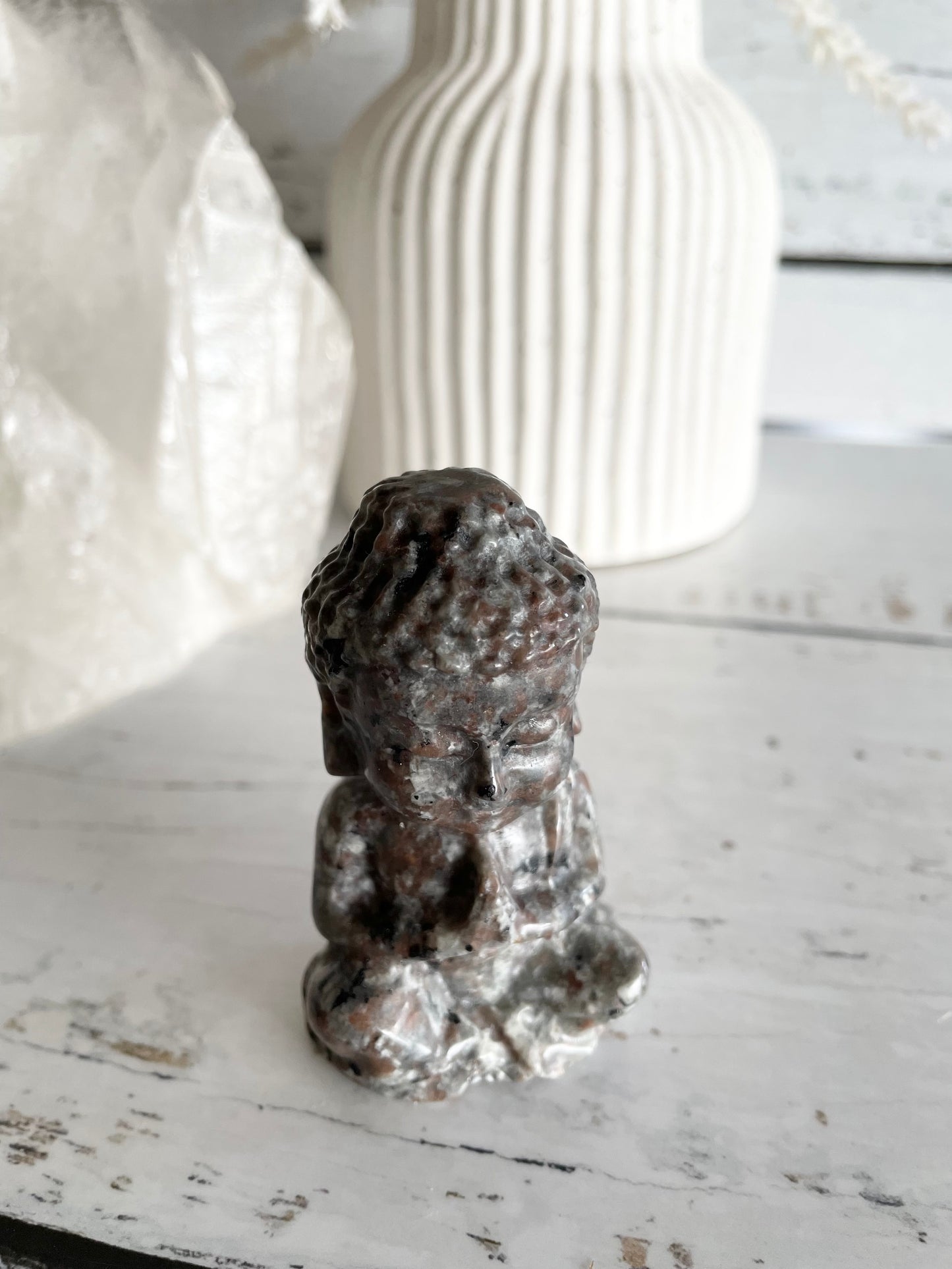 Buddha ~ Mixed Moonstone