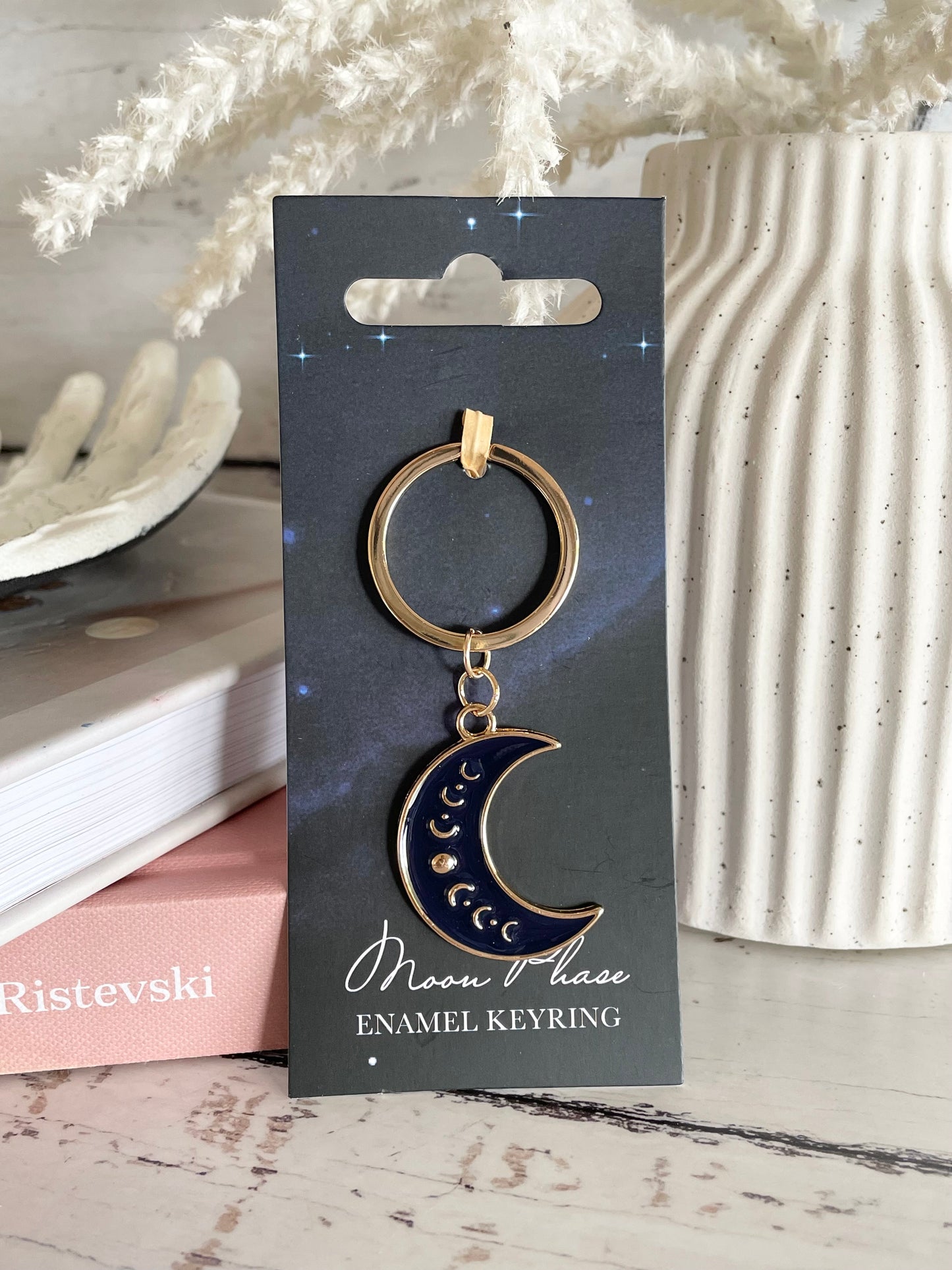 Moon Phases Keyring
