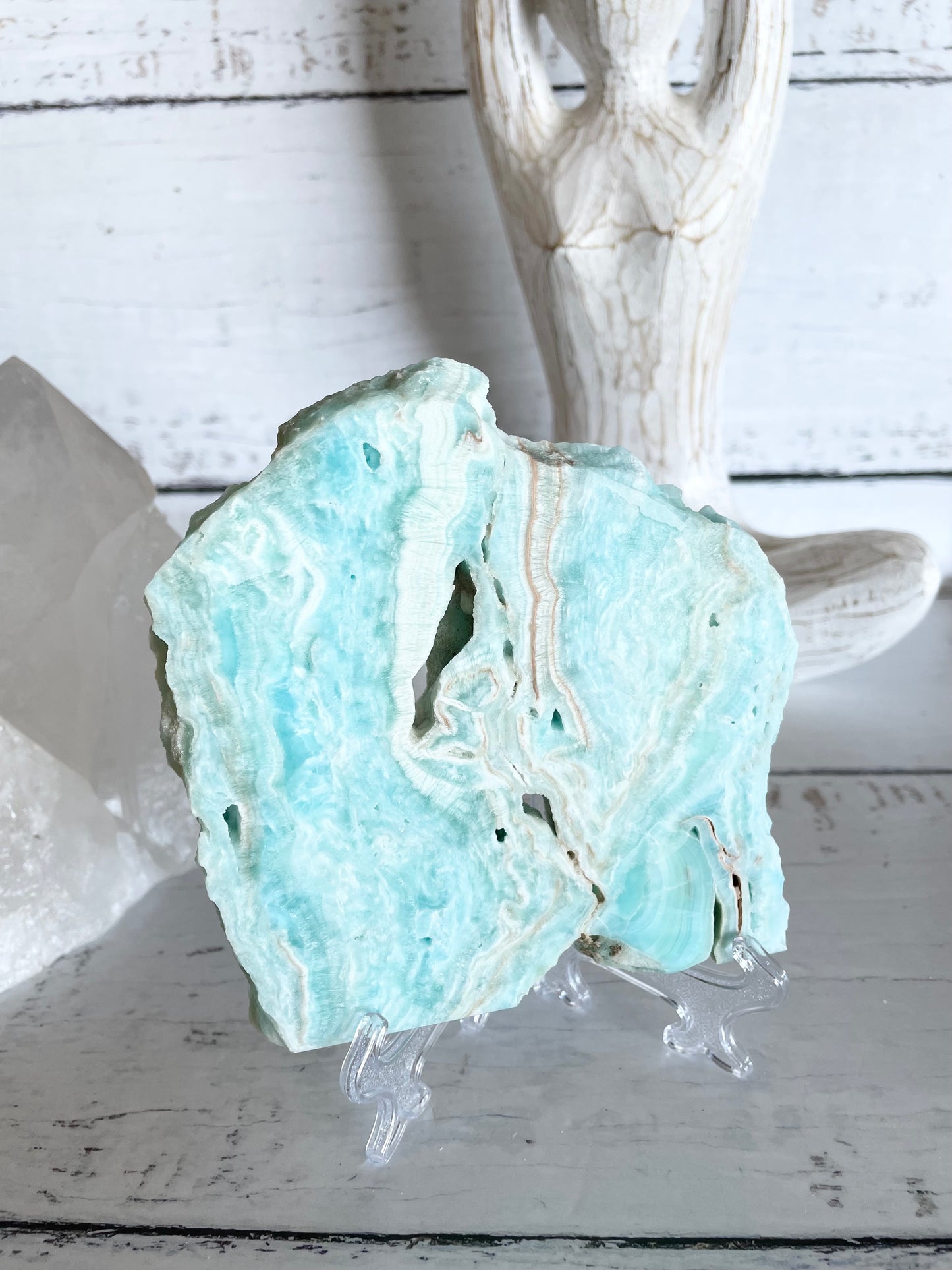 Hemimorphite Slab