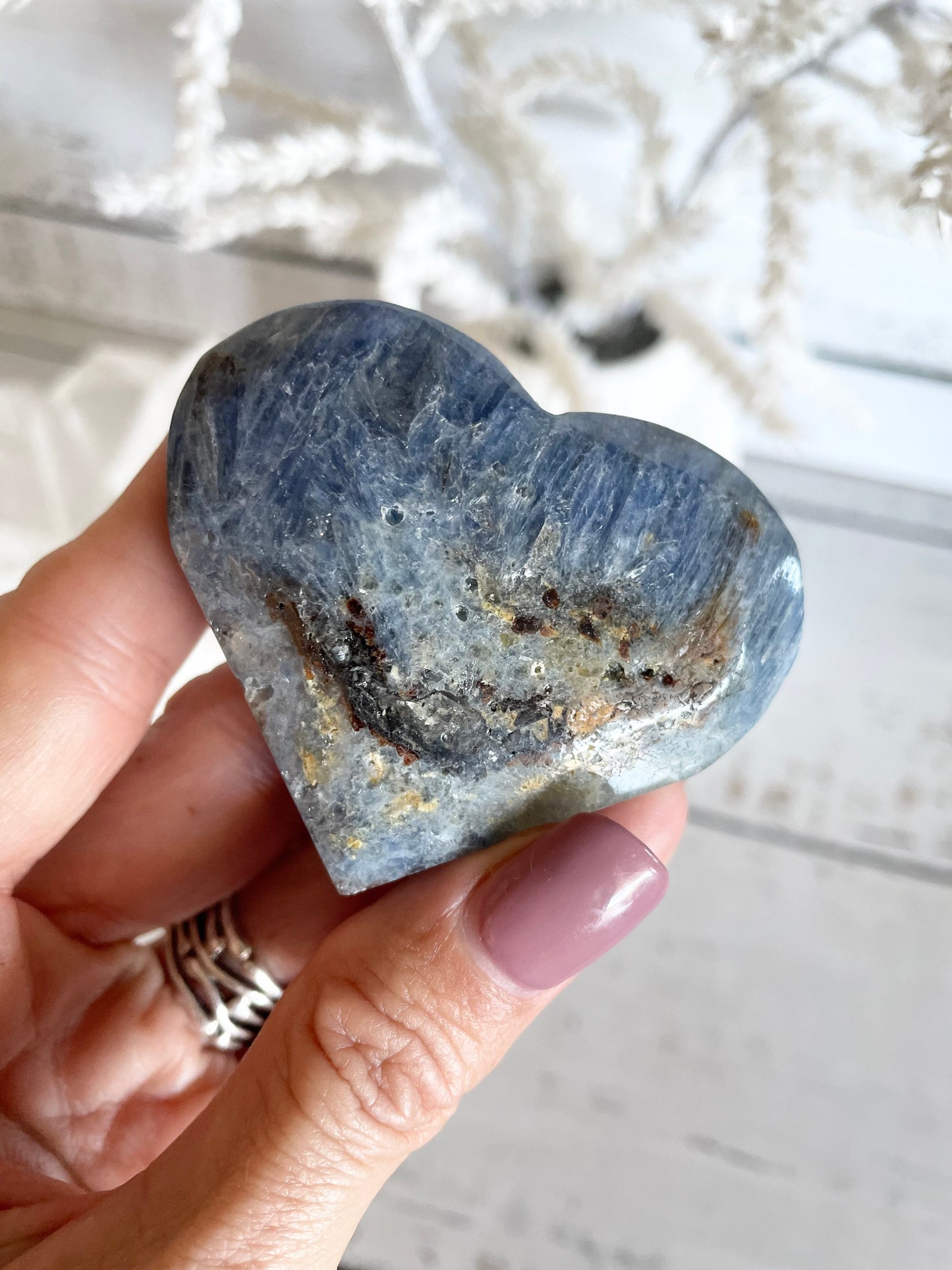 Kyanite Heart