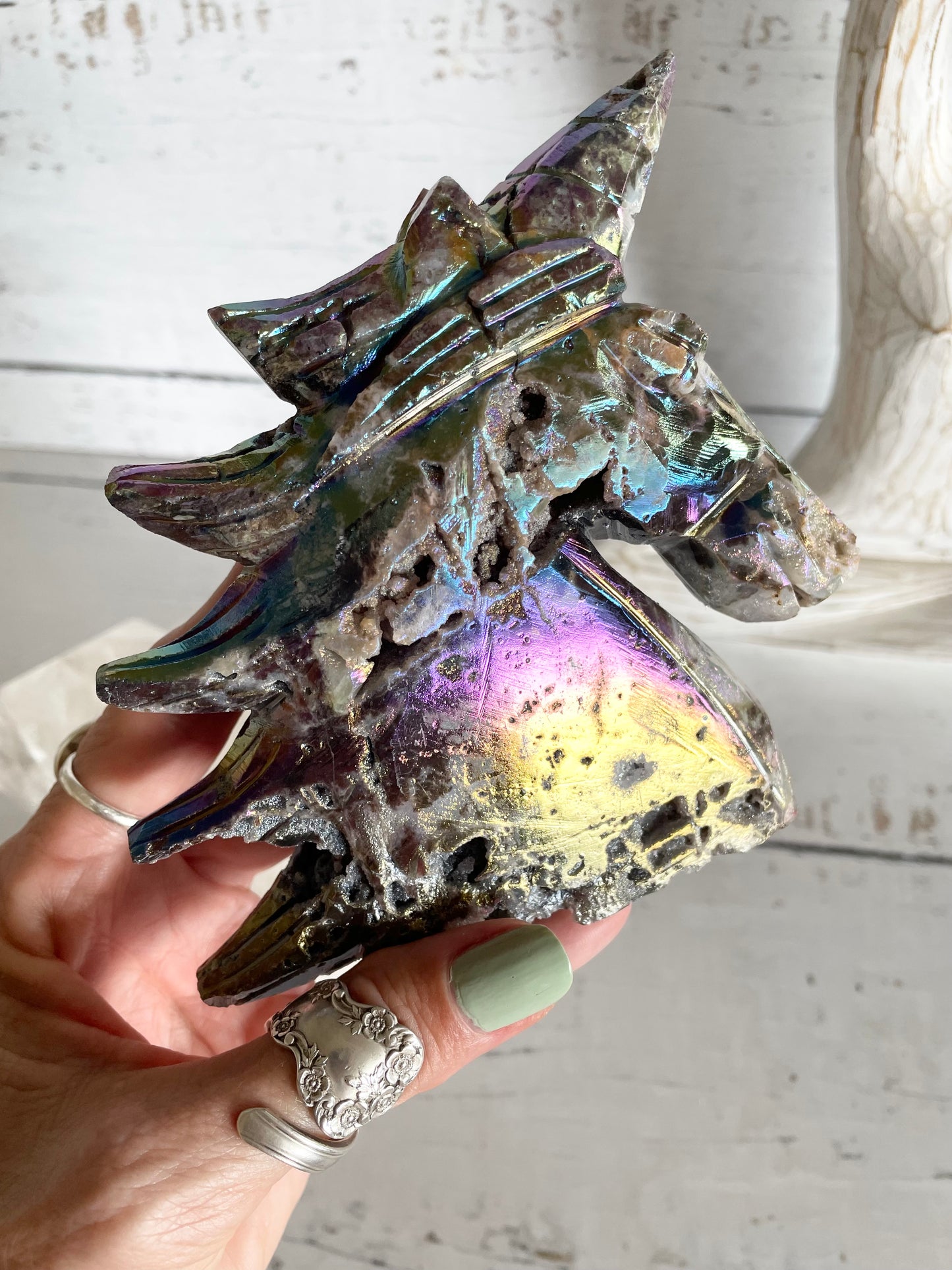 Sphalerite Aura Unicorn ~ 13