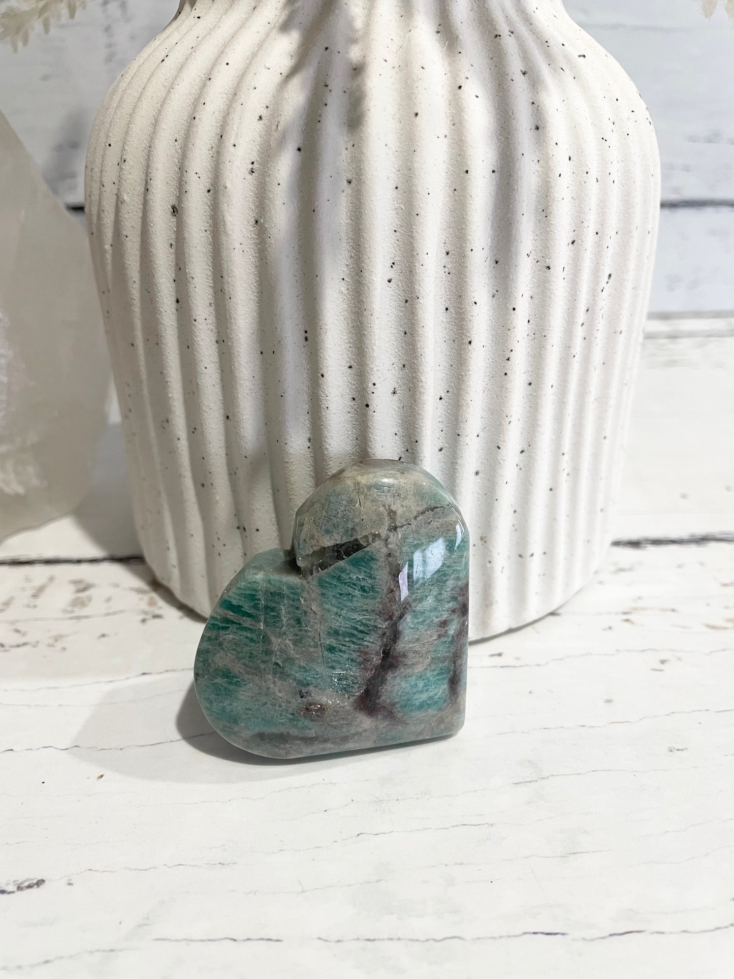 Amazonite Heart