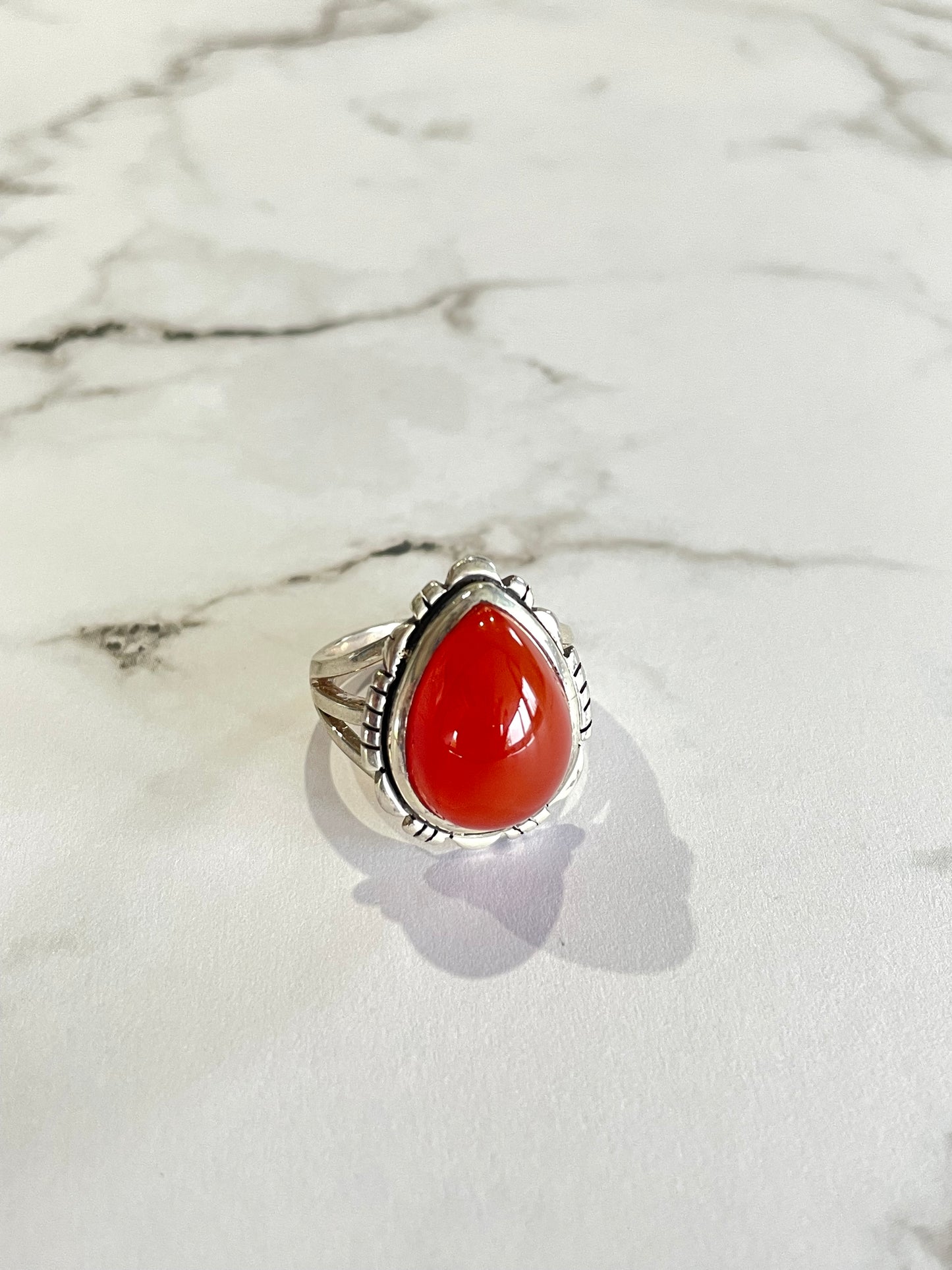 Carnelian Ring ~ size 7