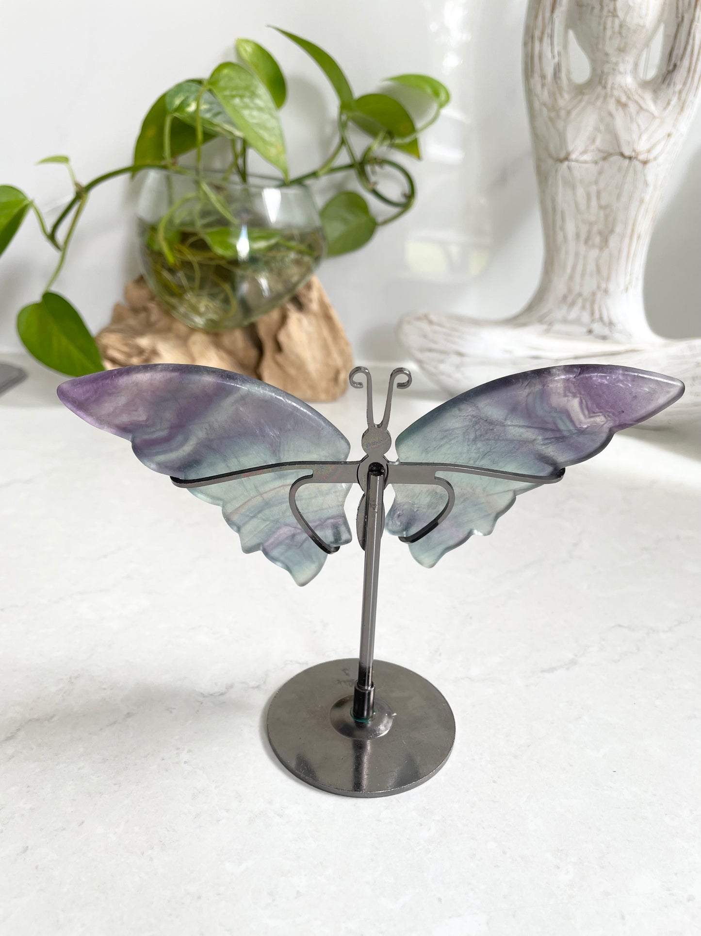 Butterfly ~ Rainbow Fluorite