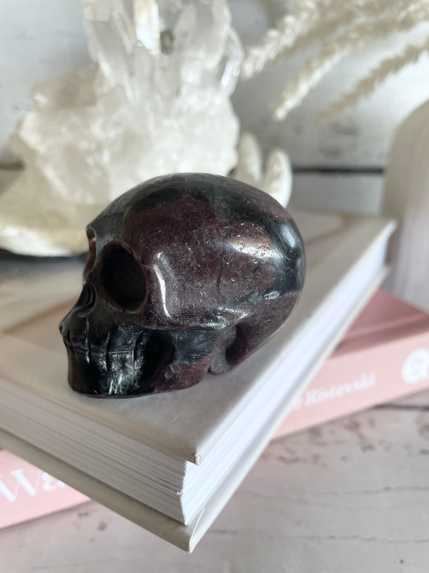 Garnet Skull