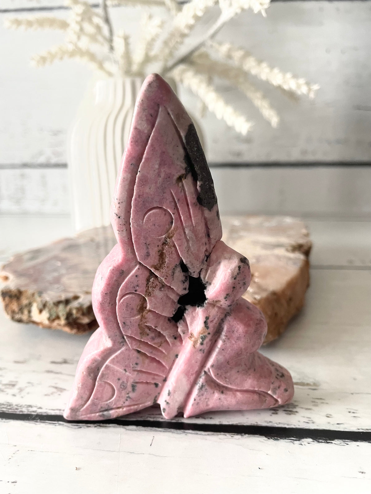 Peruvian Rhodochrosite Fairy