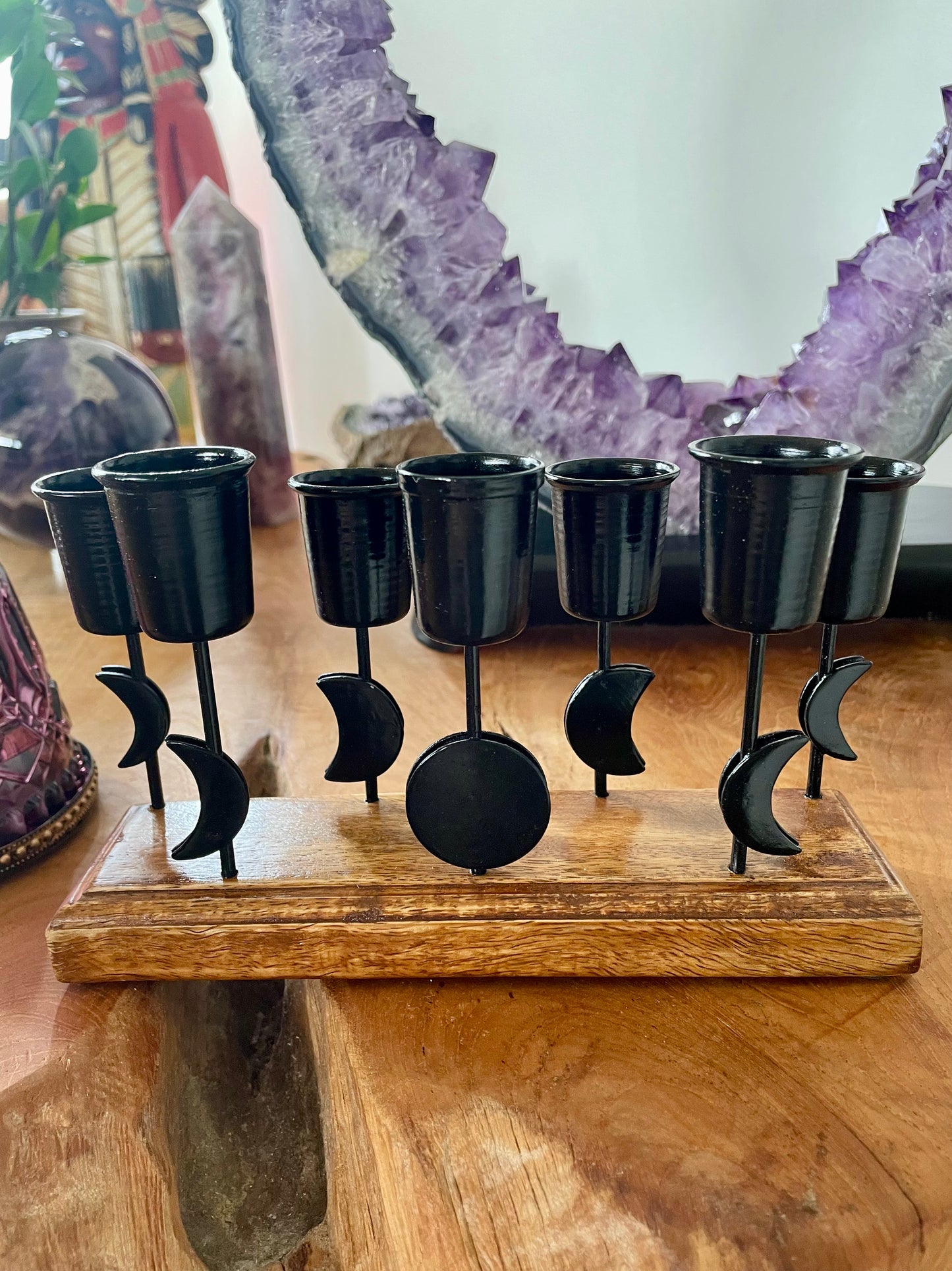 Moon Phases - Candle Holder