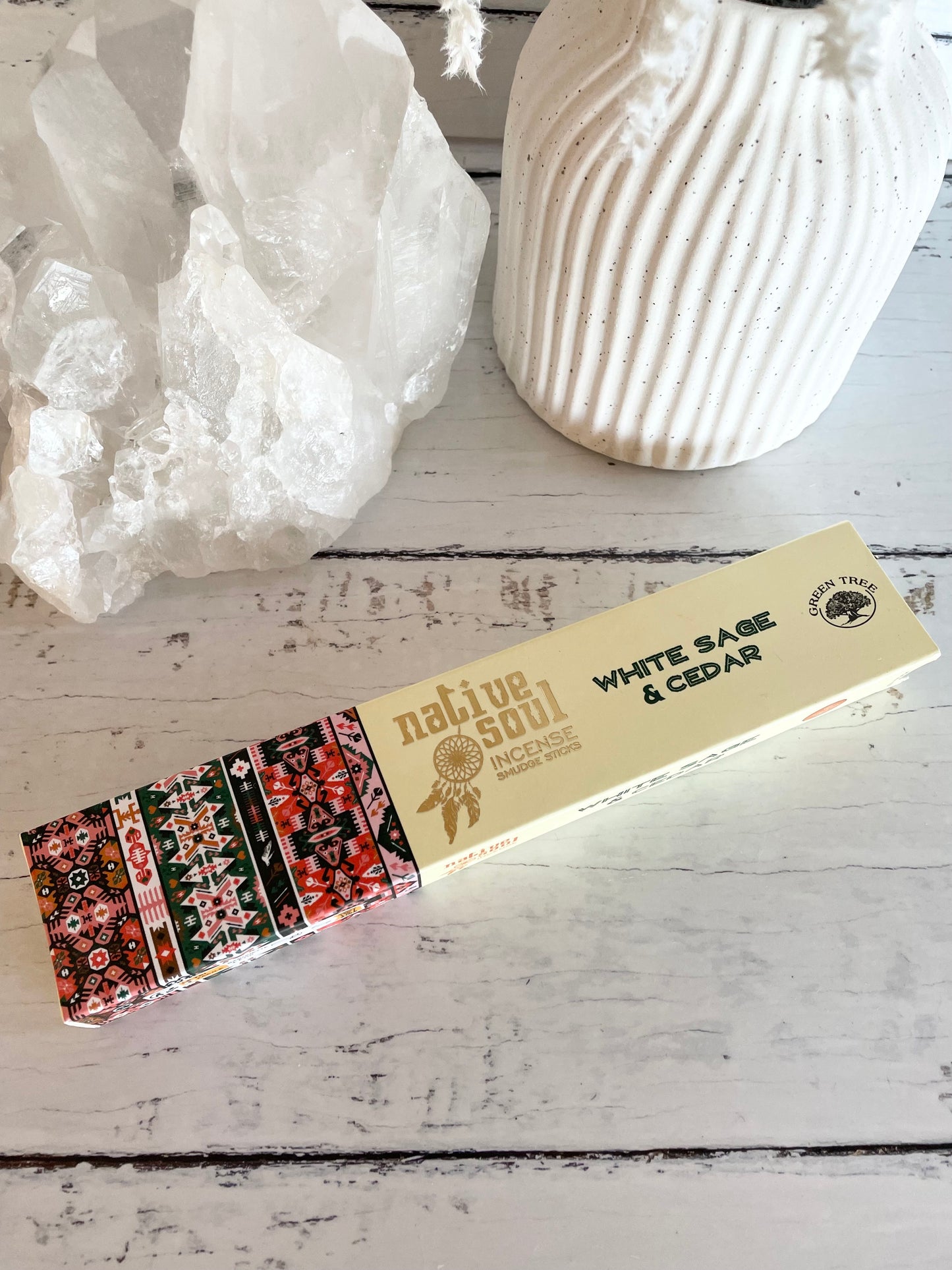 Native Soul Incense ~ White Sage & Cedar