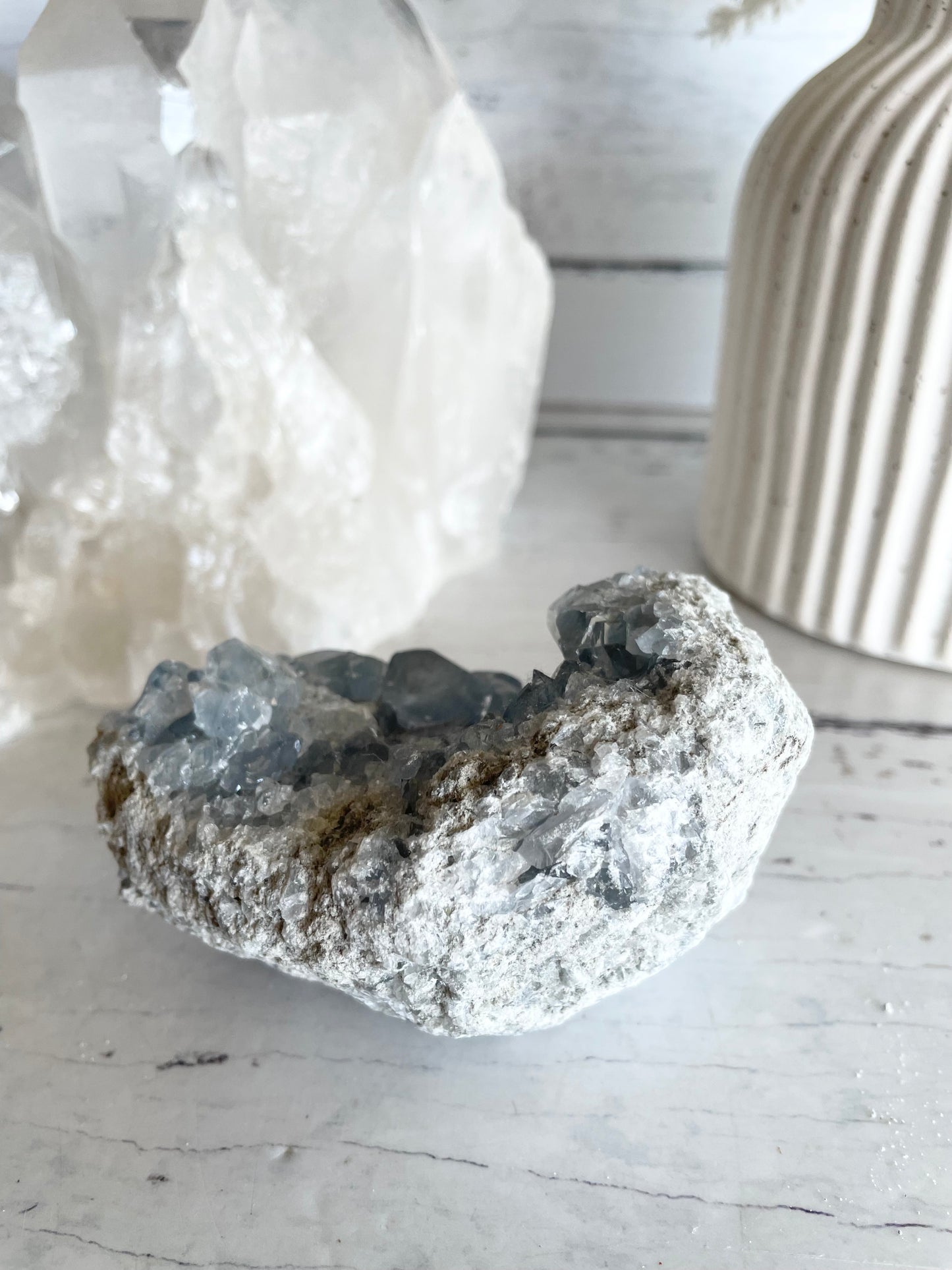 Celestite Cluster
