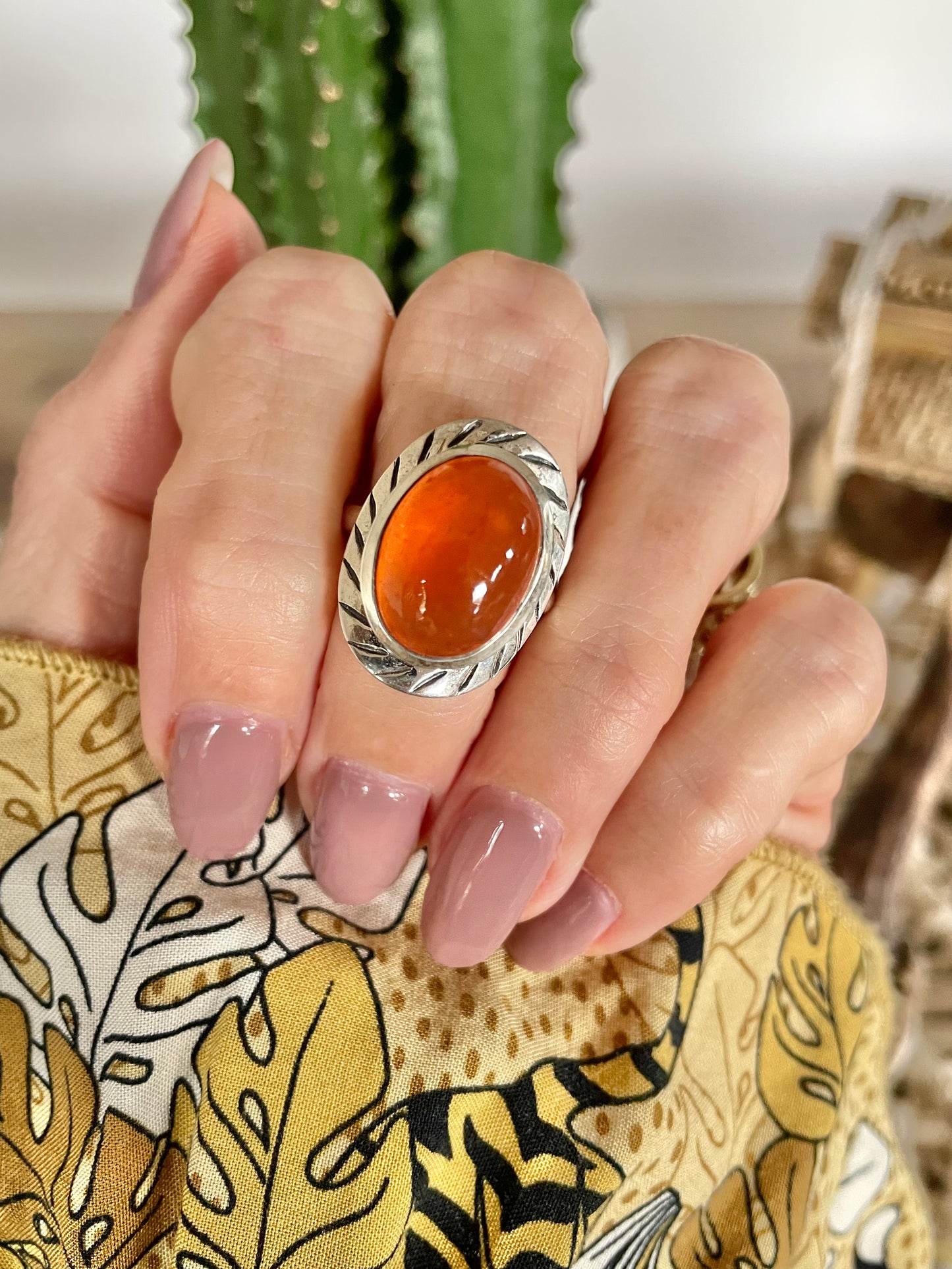 Carnelian Ring ~ Size 7
