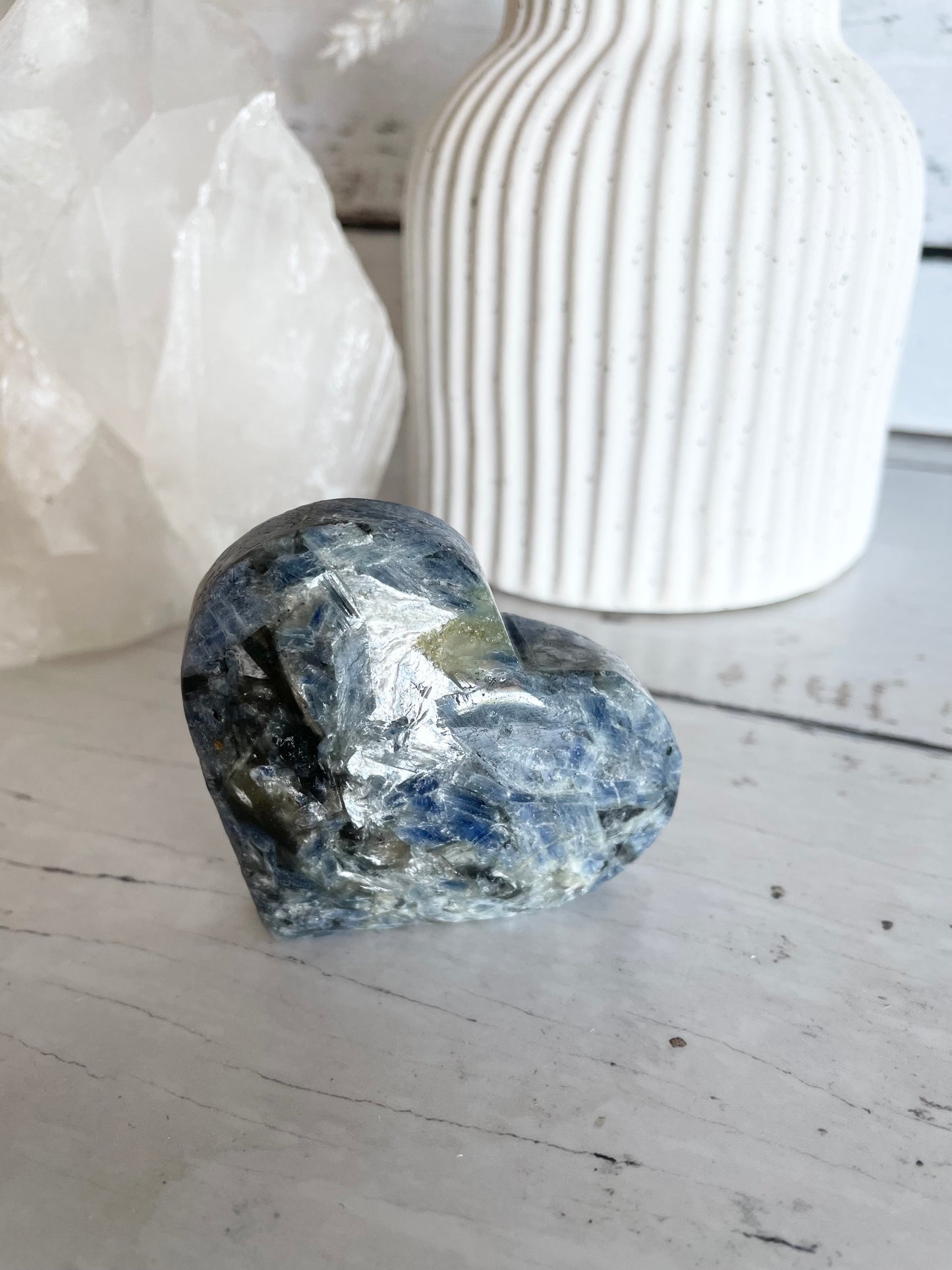 Kyanite Heart