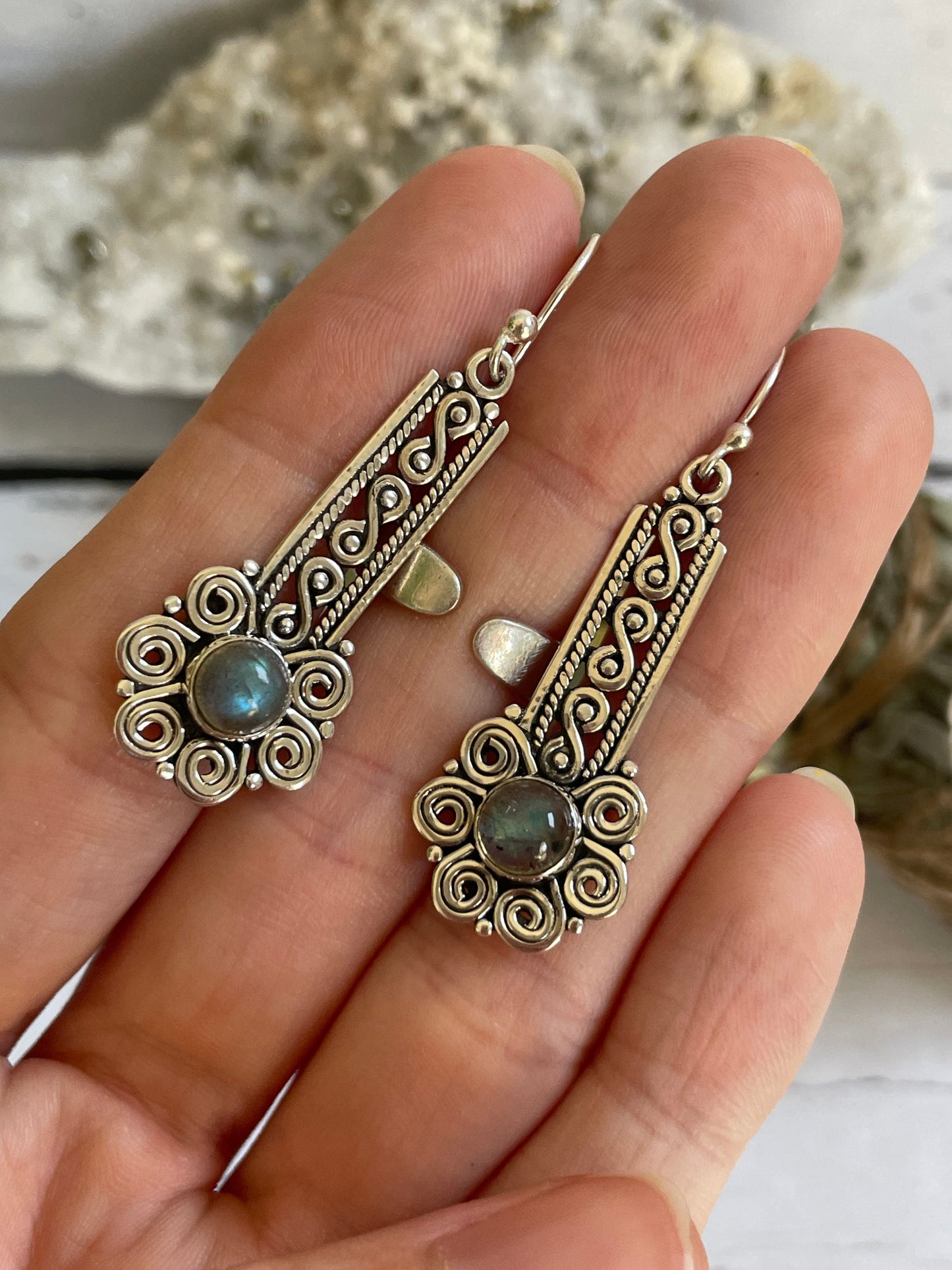 Labradorite Dangles