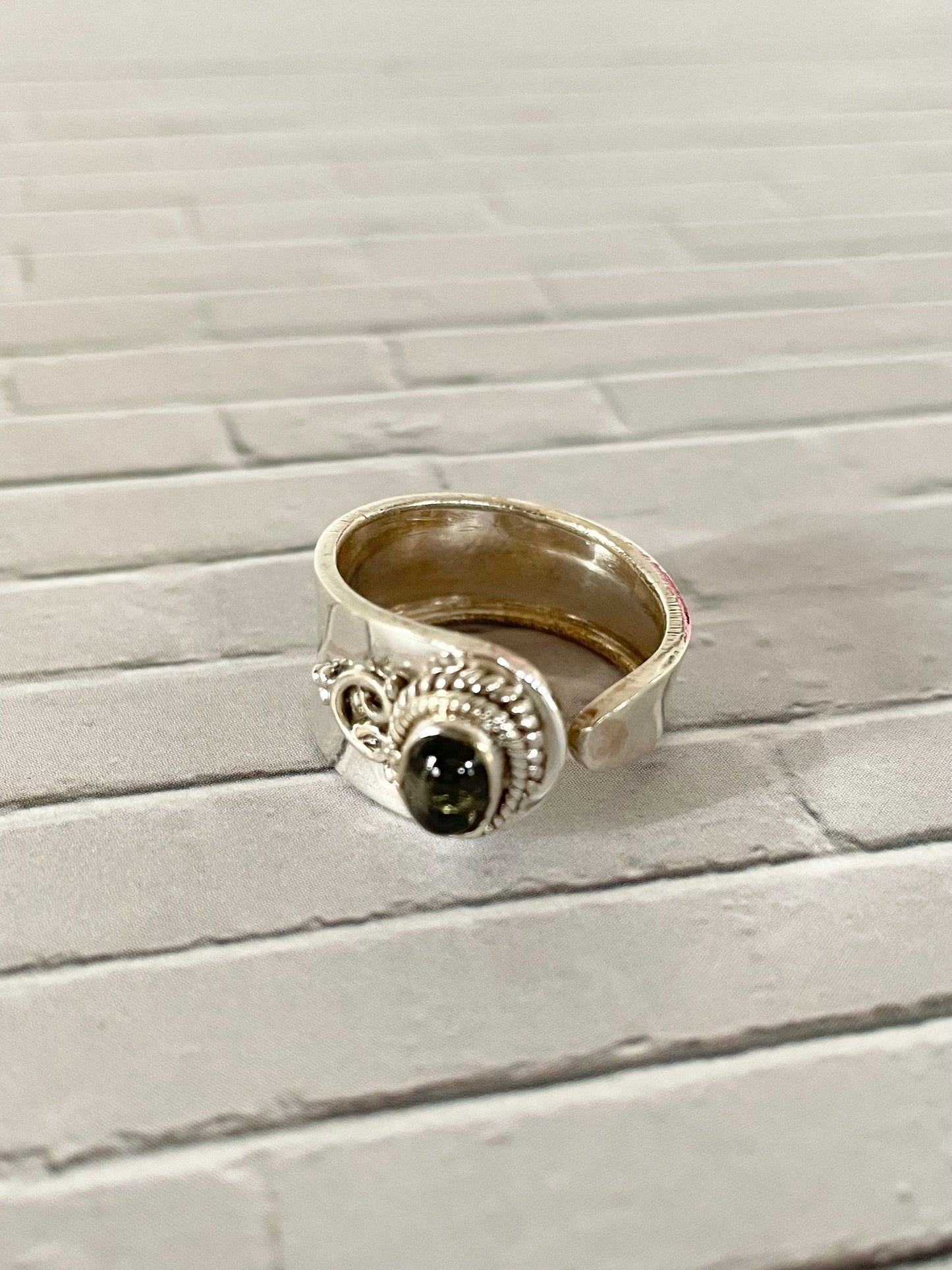 Tourmaline Ring adjustable ~ Sizes 6-9.5