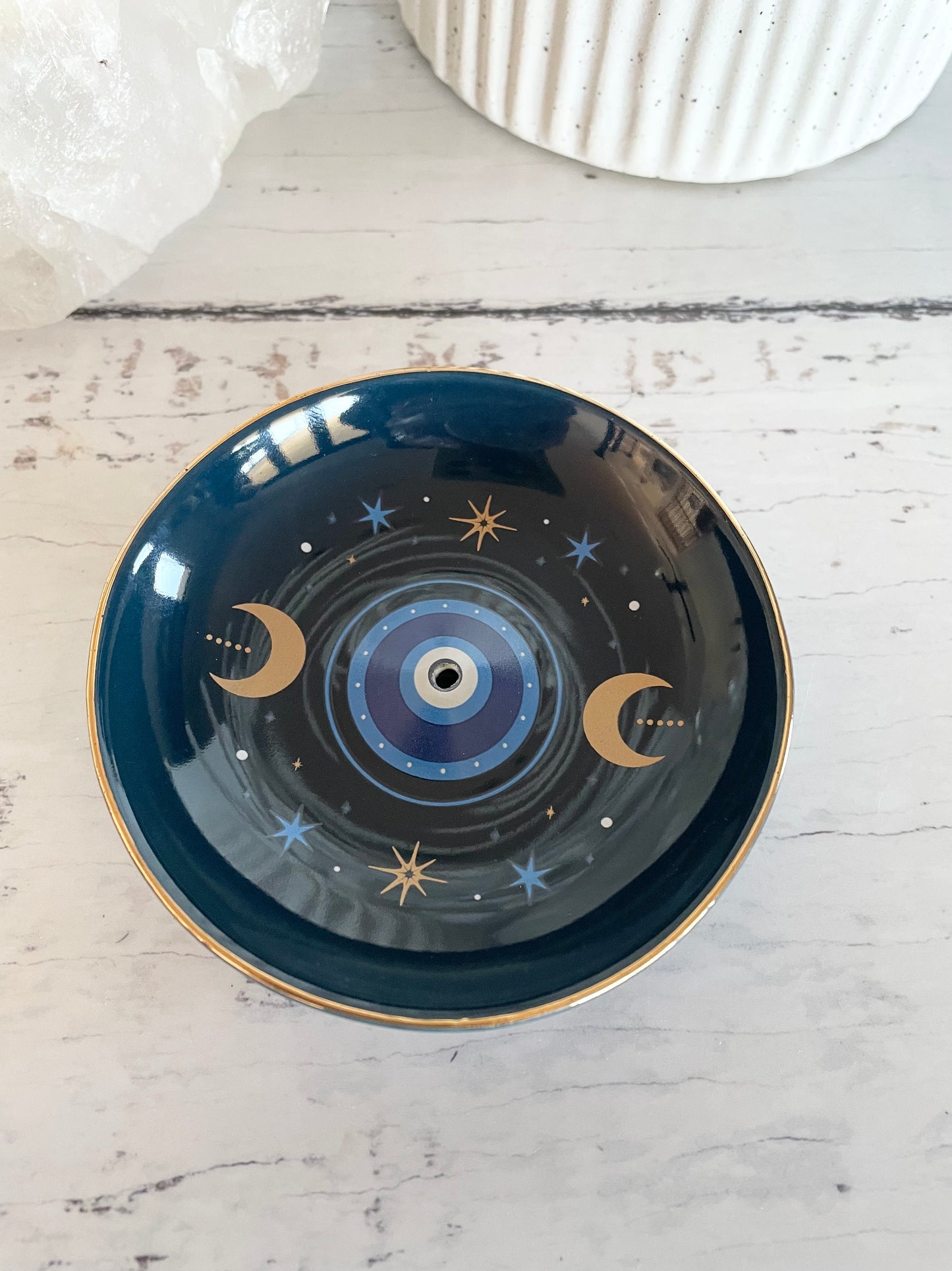Incense Holder ~ All seeing evil eye