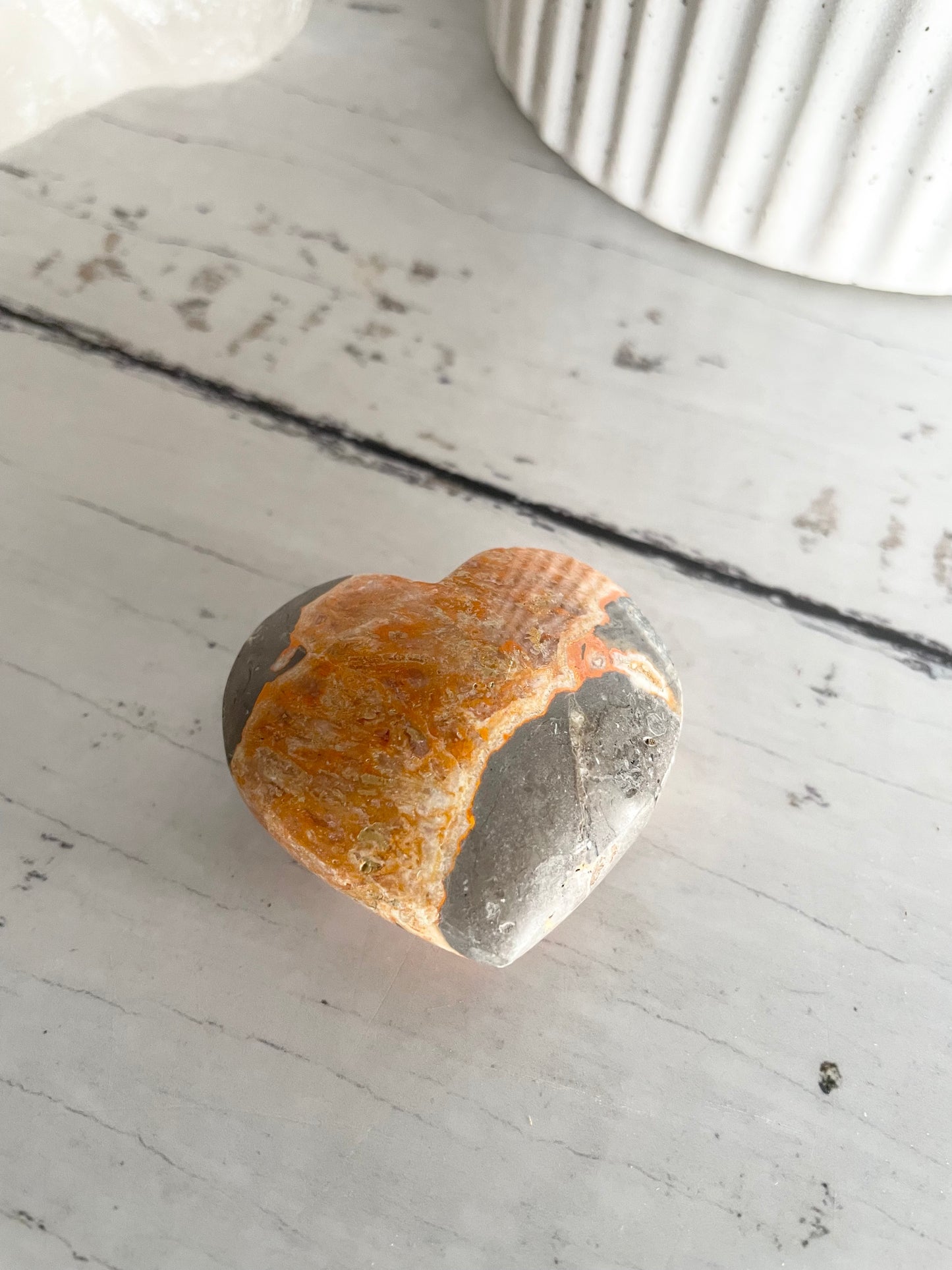 Bumble Bee Jasper Heart