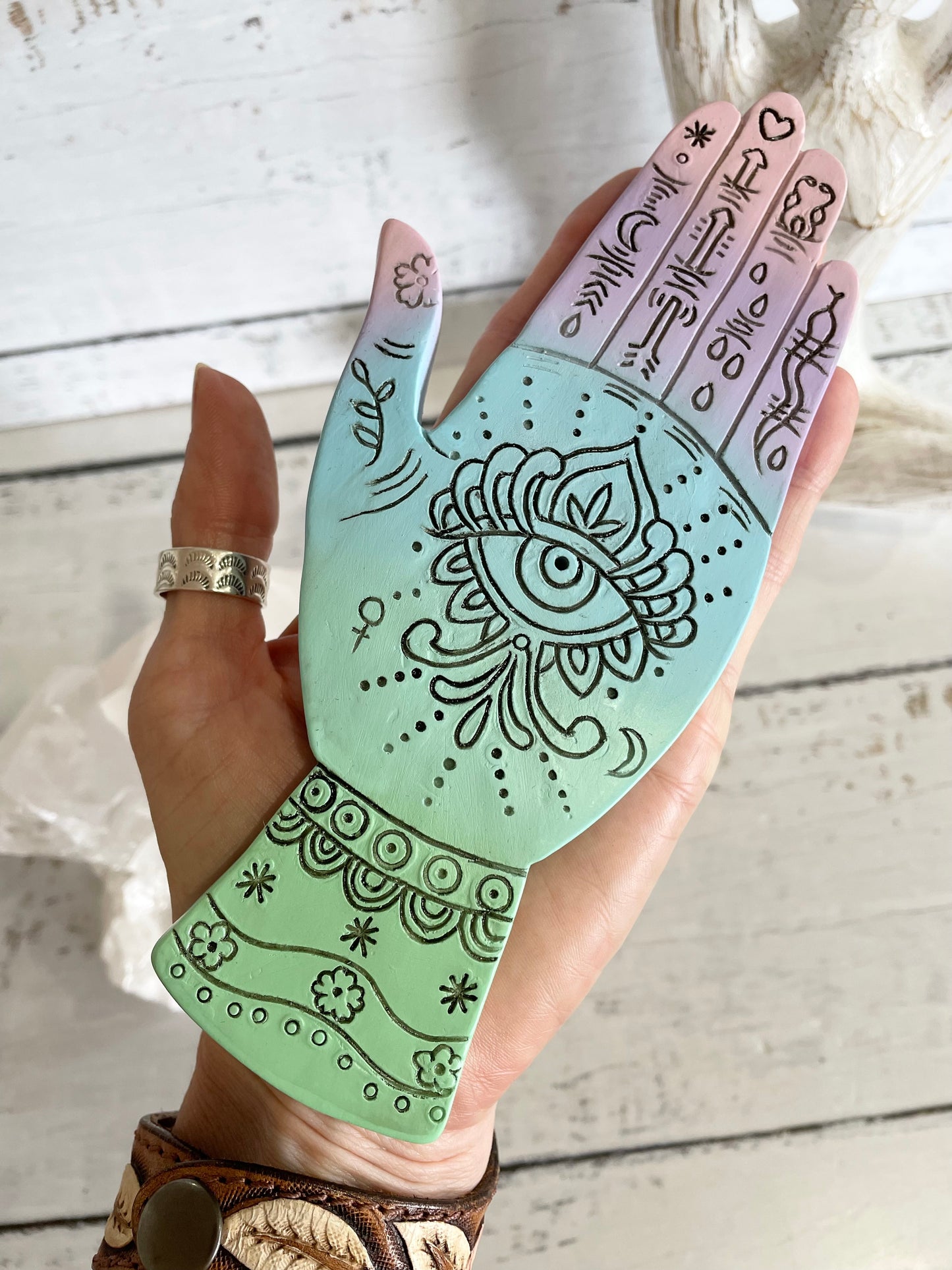 Incense Holder ~ Fortune Hand