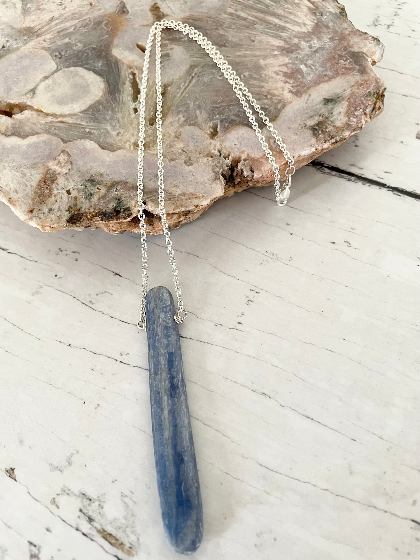 Kyanite Blade Necklace