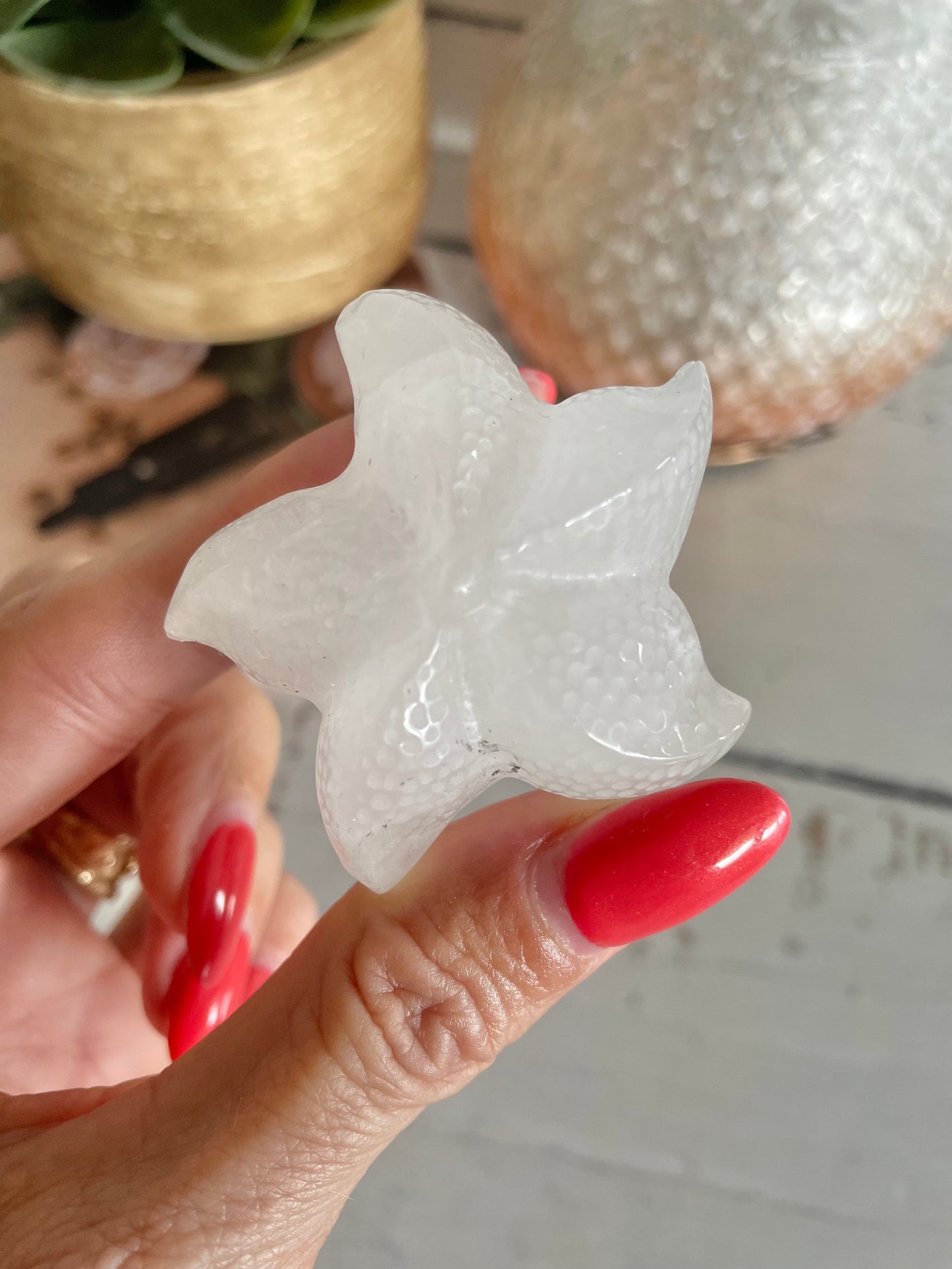 Sea Star ~ Clear Quartz