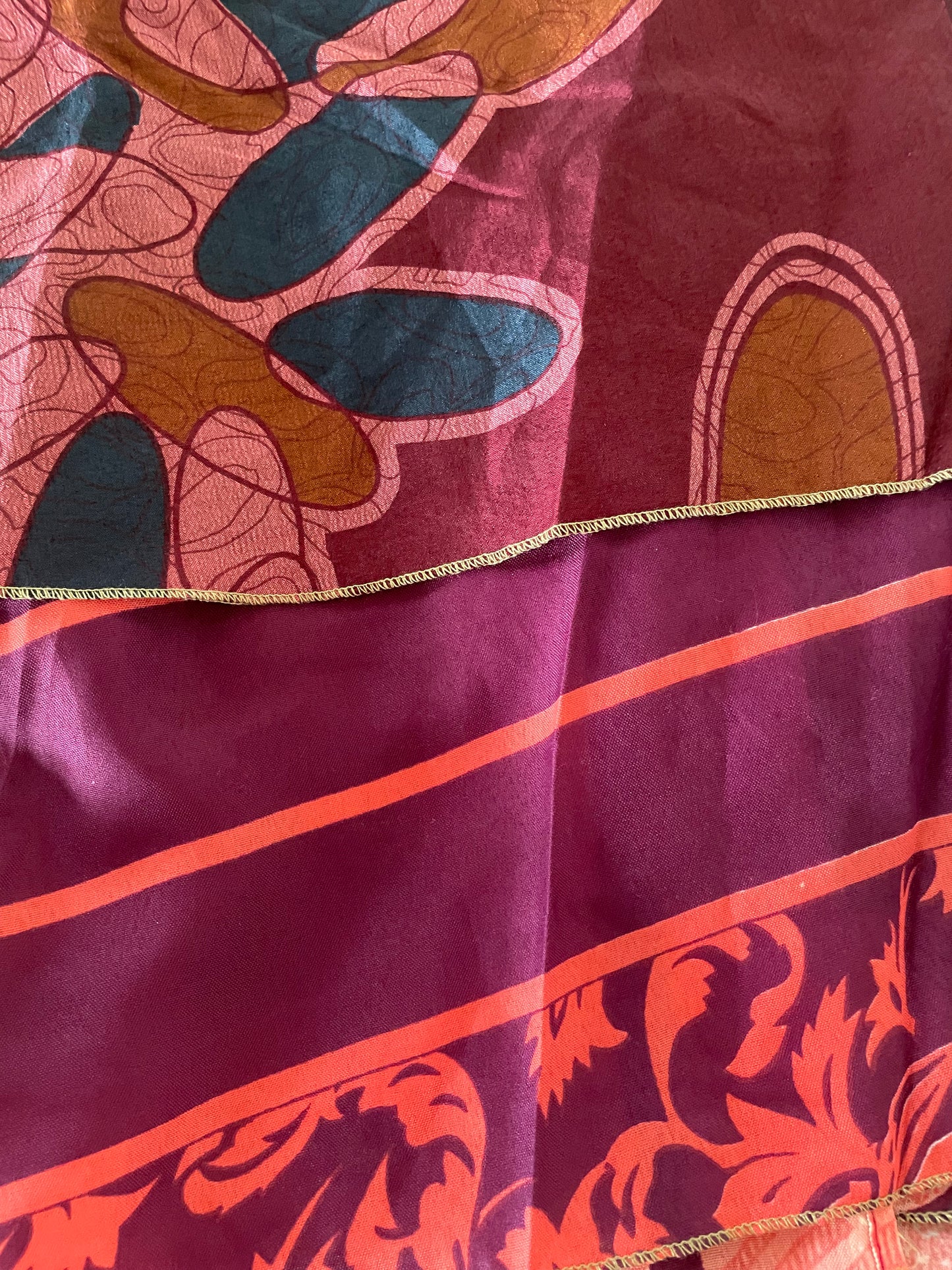 Upcycled Sari Skirt 16