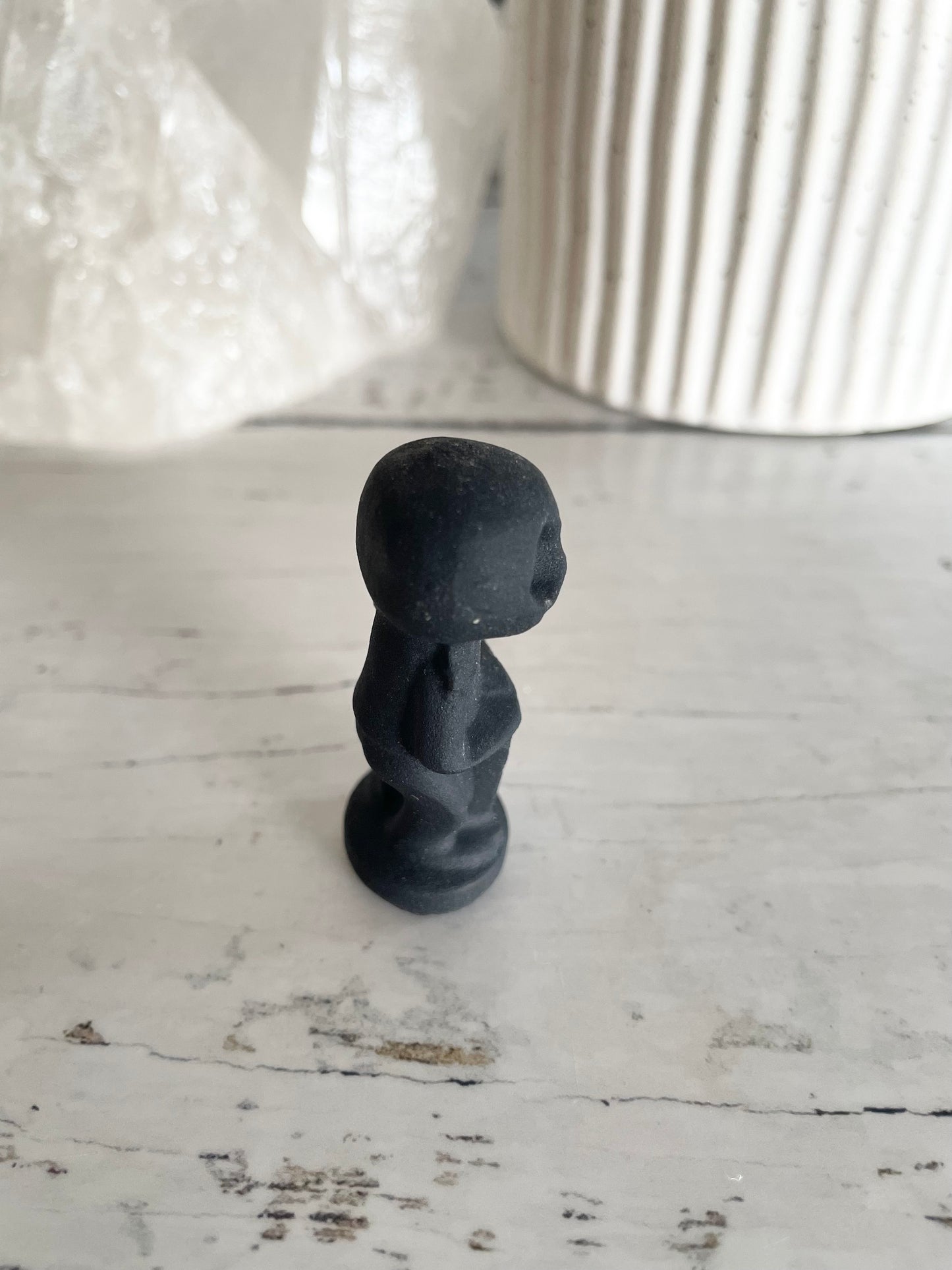 Black Obsidian Halloween Figure