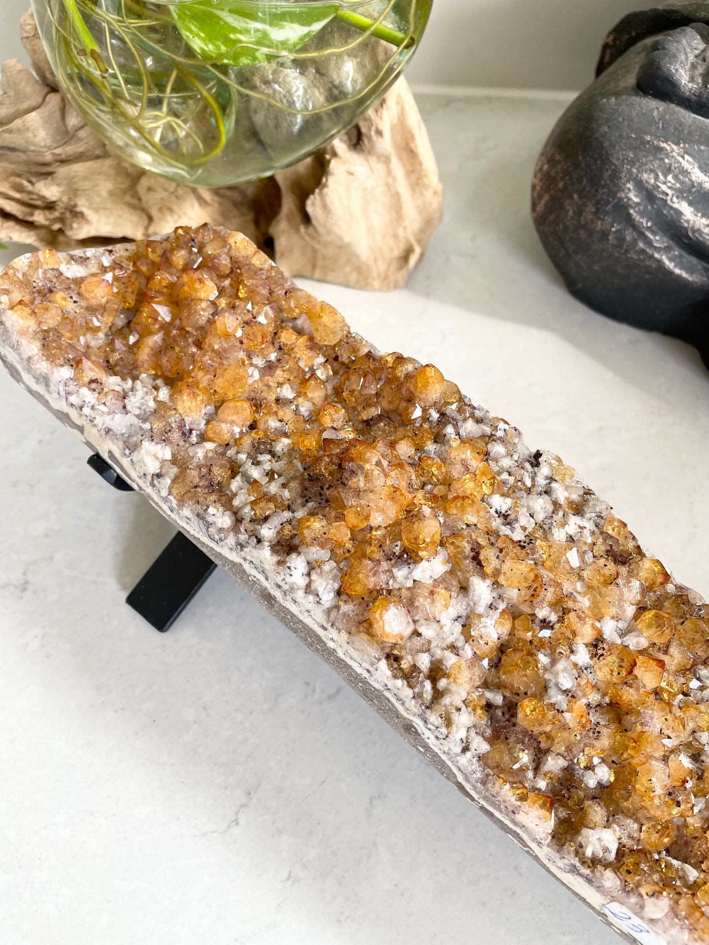 Citrine Cluster Table Topper ~ 2.6kgs