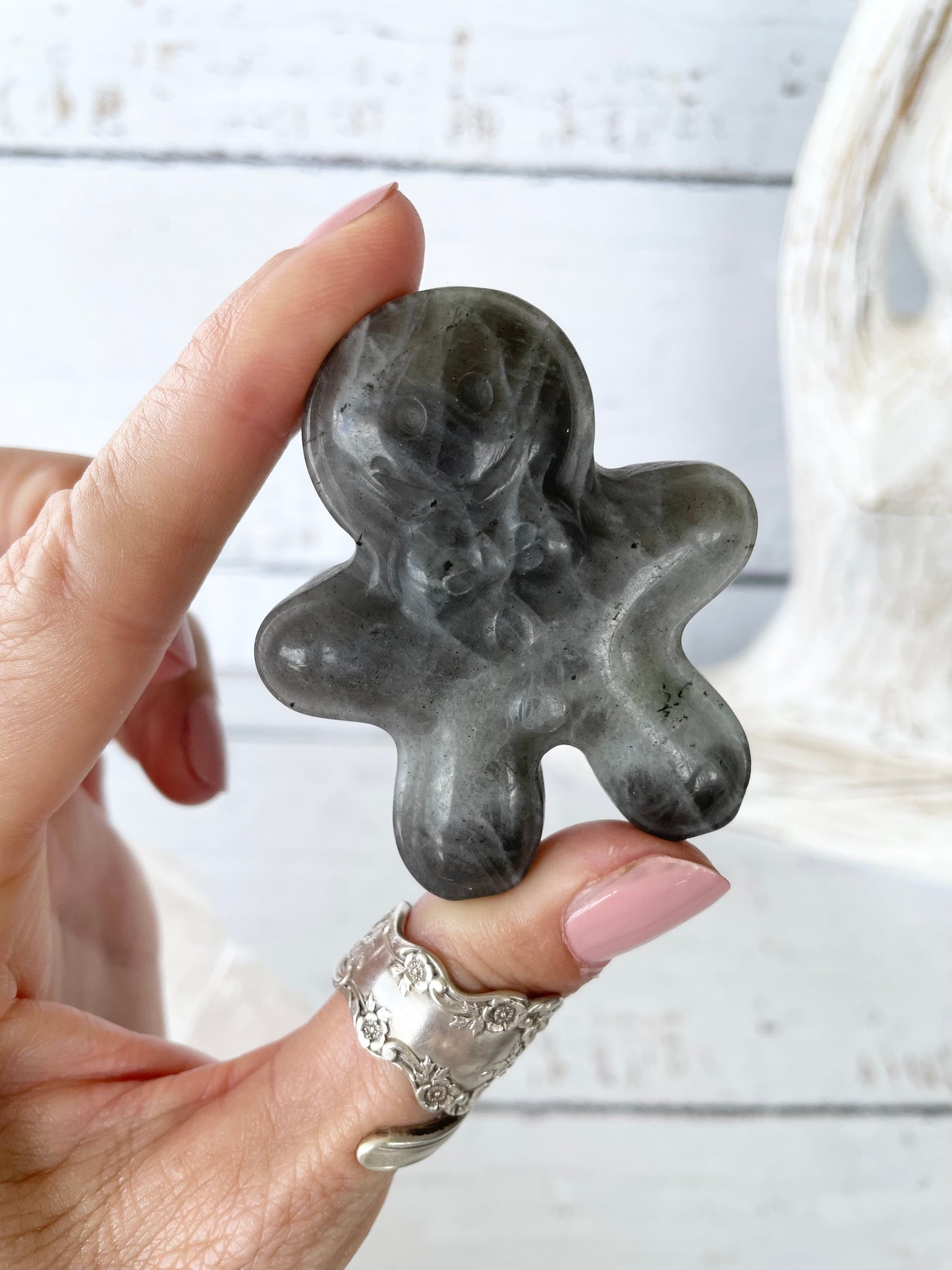 Labradorite ~ Gingerbread Man