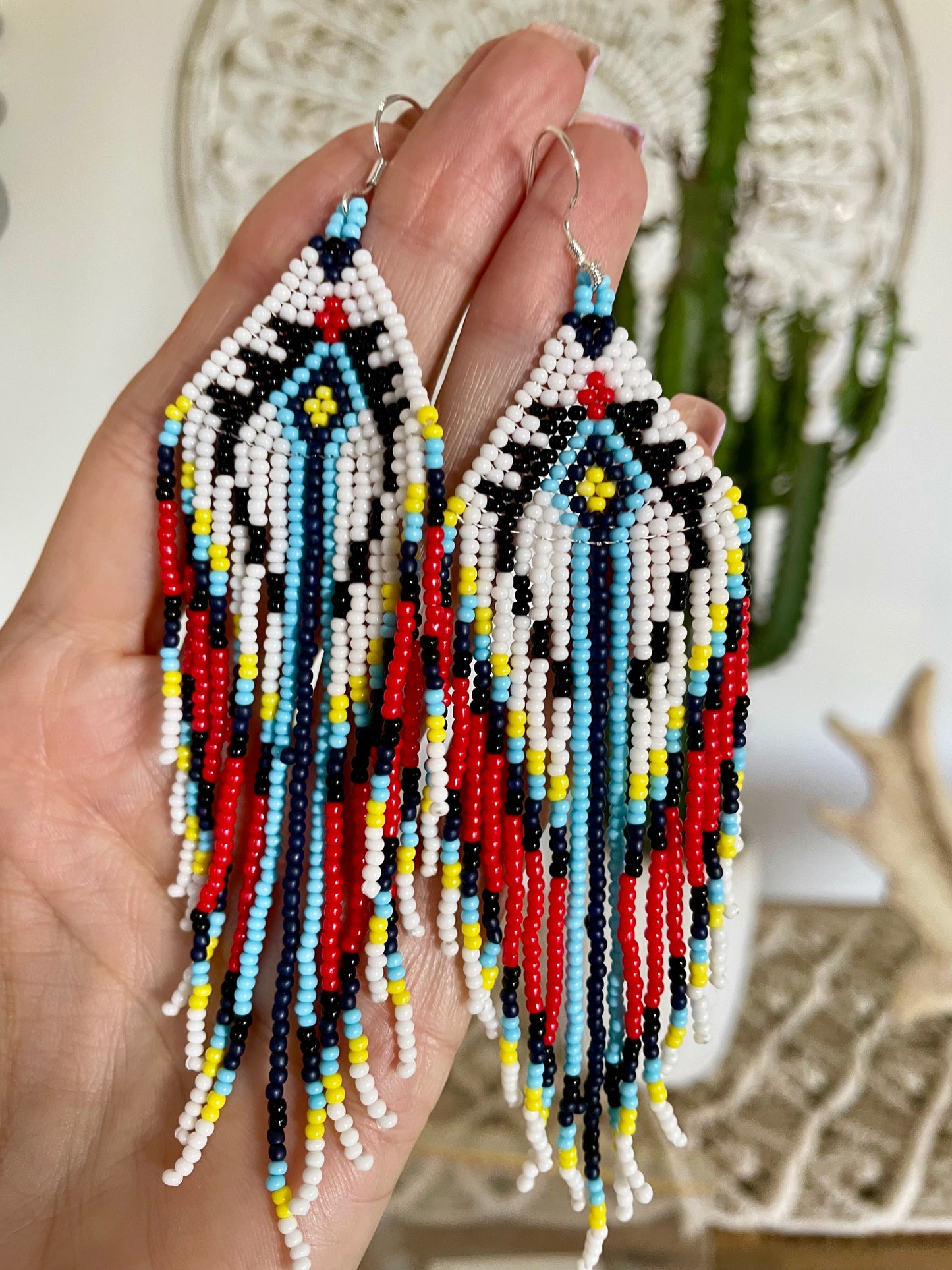 Cherokee Spirit - Seed bead dangles 20