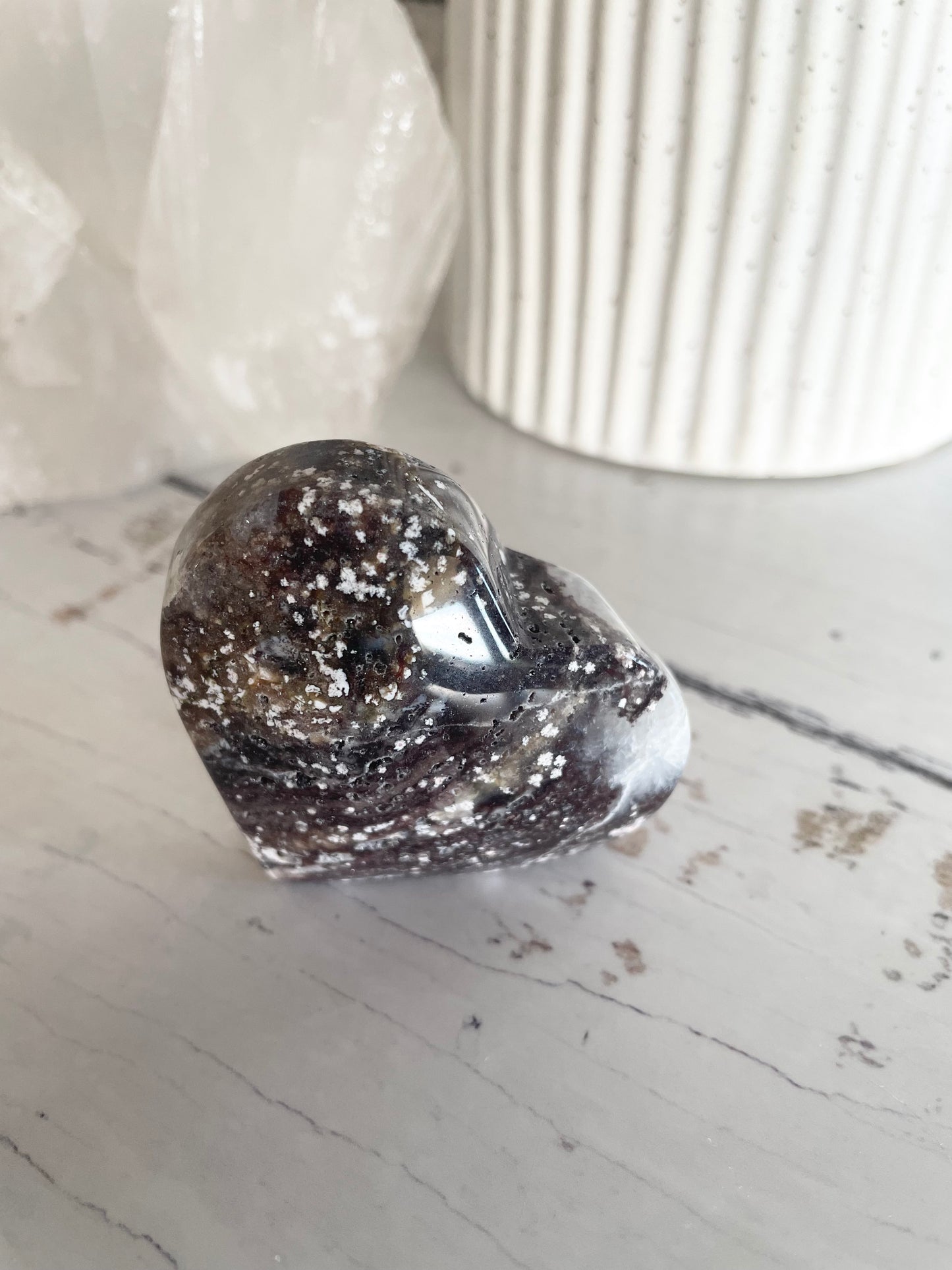 Ocean Jasper Heart