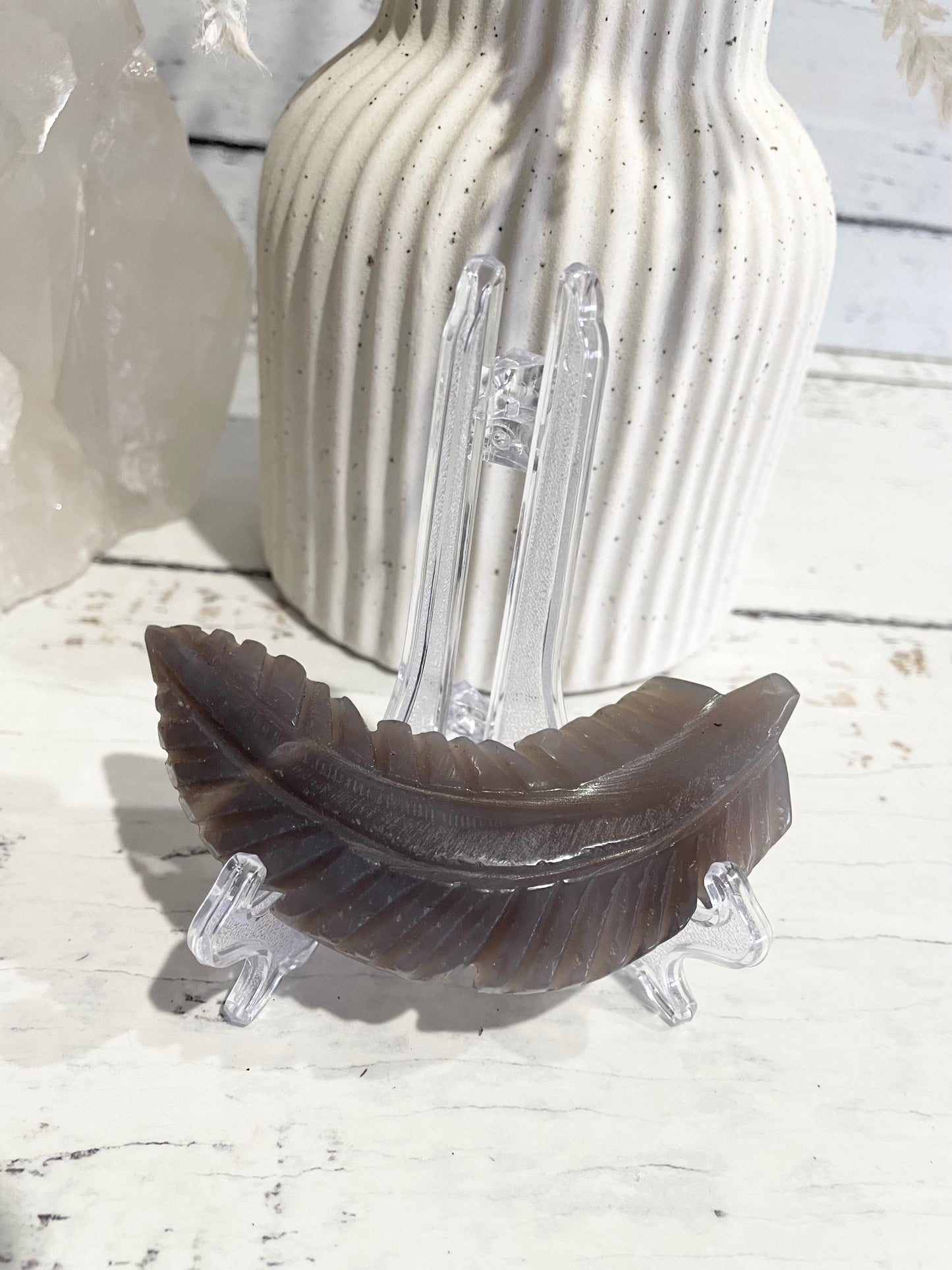 Agate feather