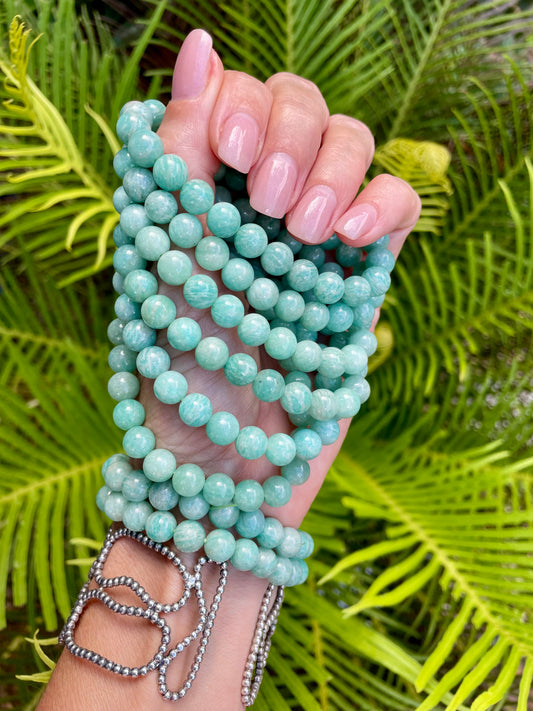 Russian Amazonite Healing Bracelet