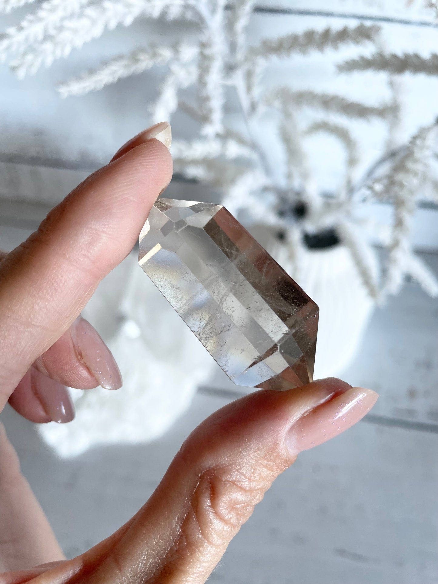 Smoky Quartz Double Termination Point