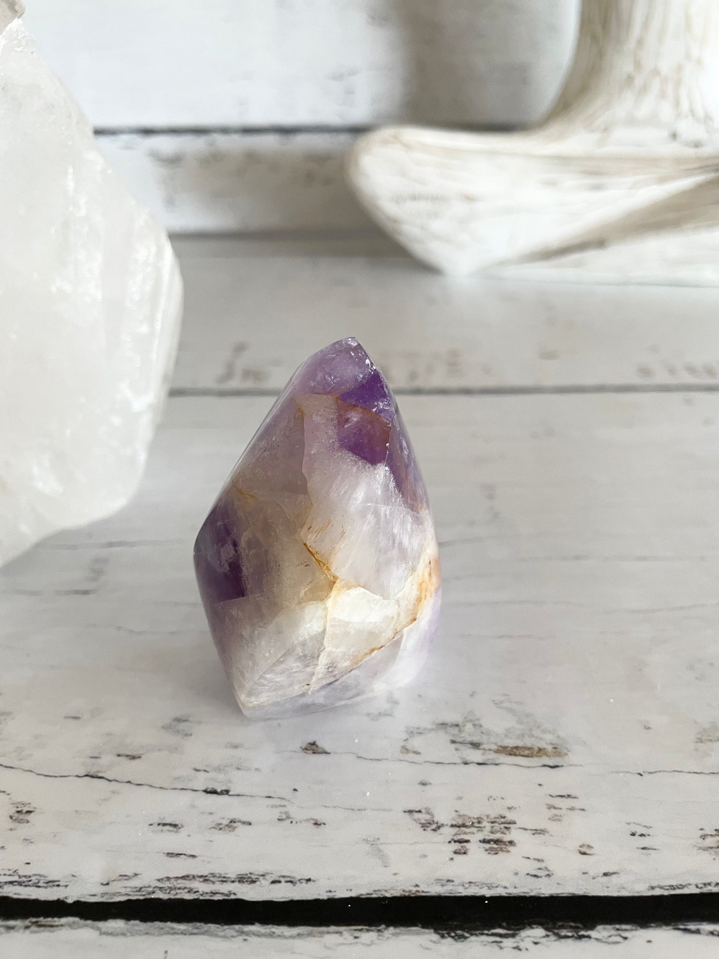 Chevron Dream Amethyst Flame