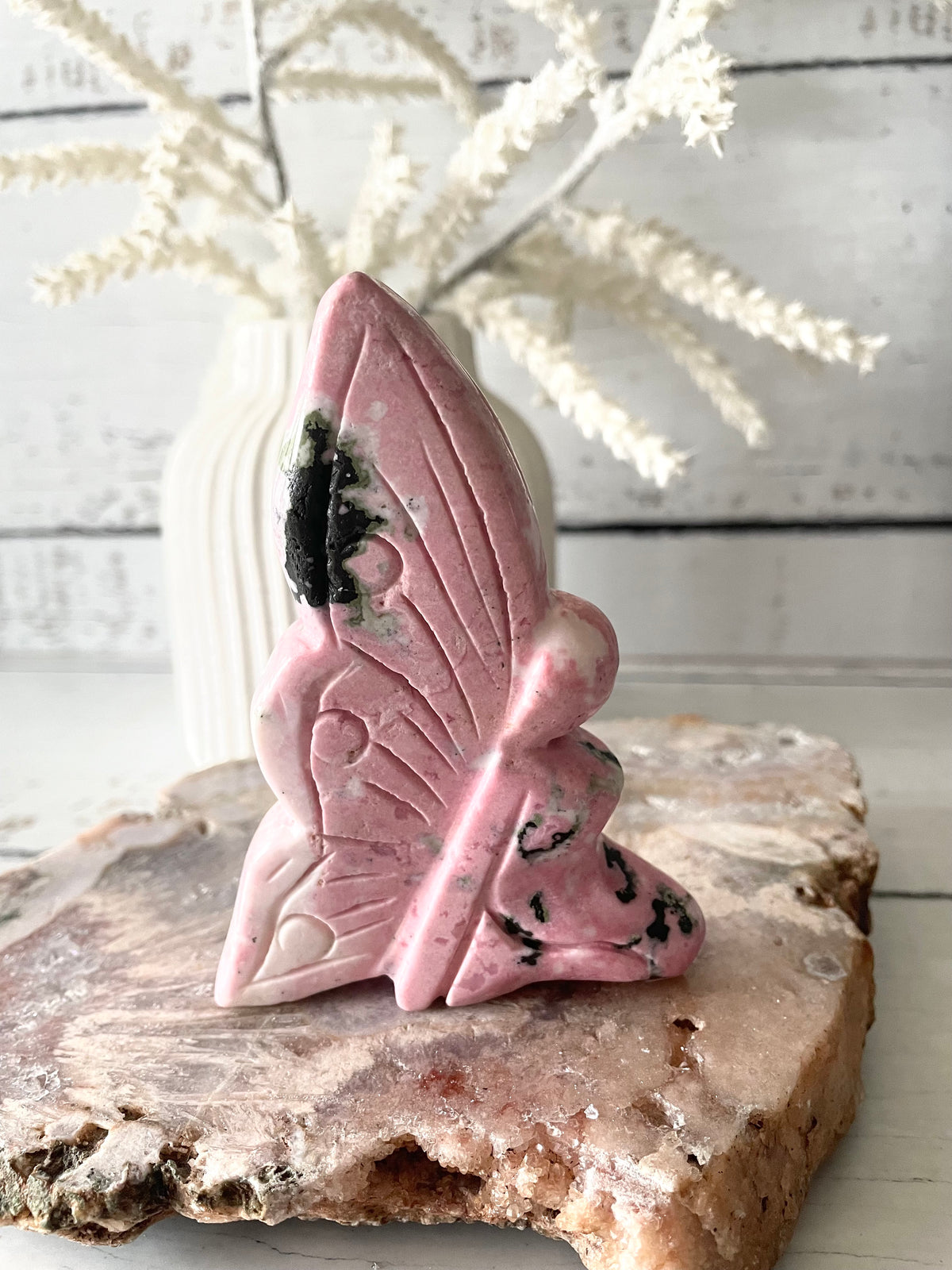 Peruvian Rhodochrosite Fairy