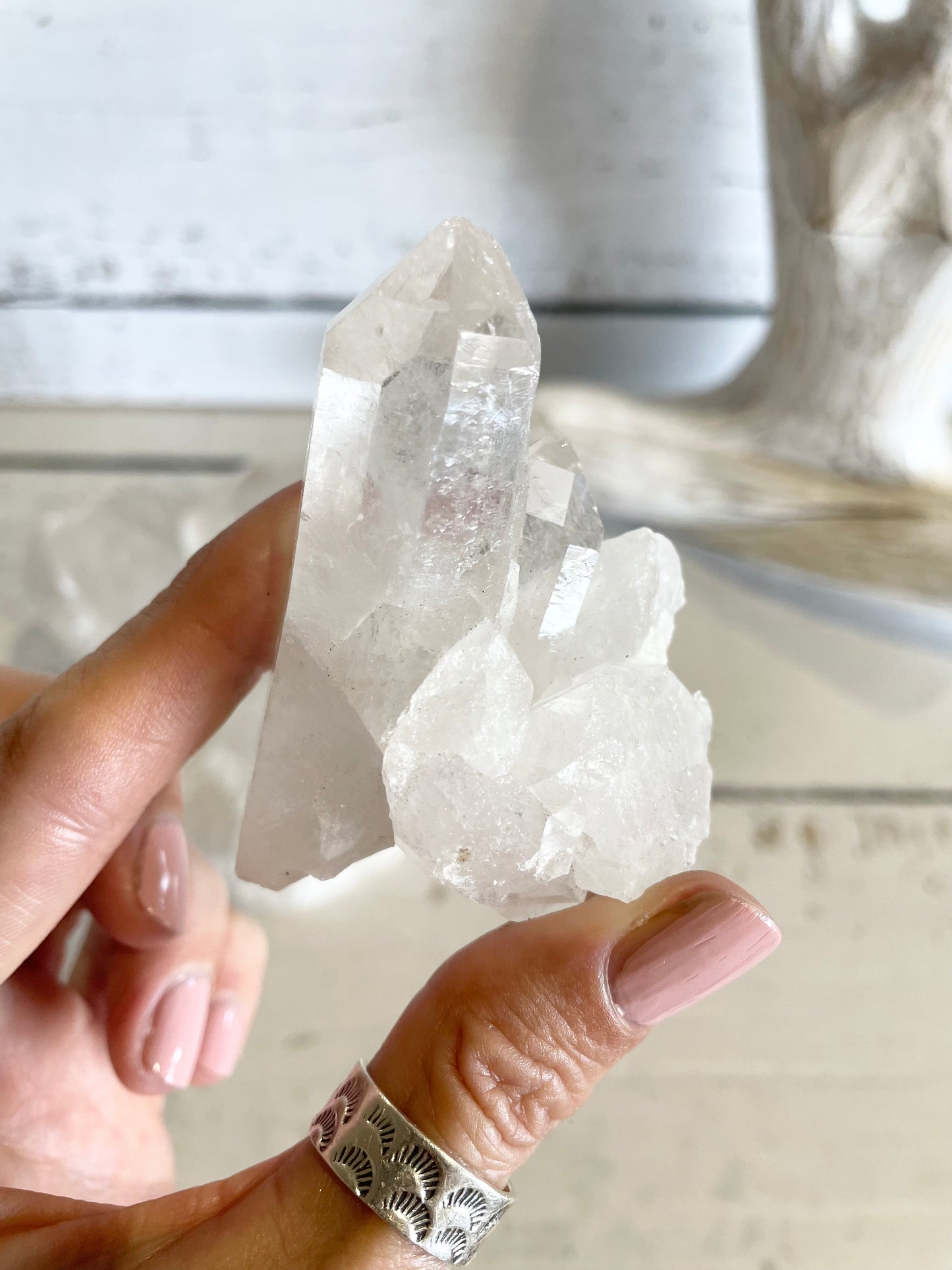 Clear Quartz Cluster