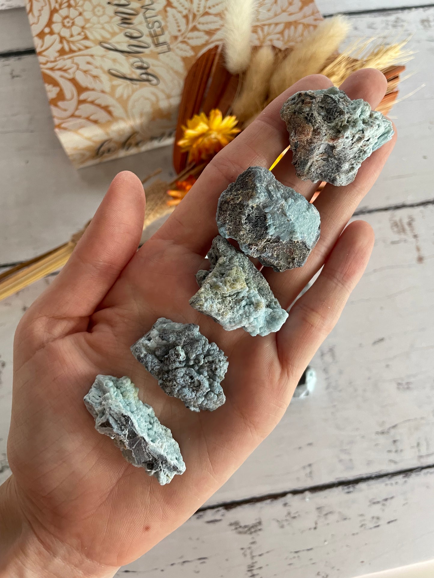 INTUITIVELY CHOSEN ~ Blue Gibbsite