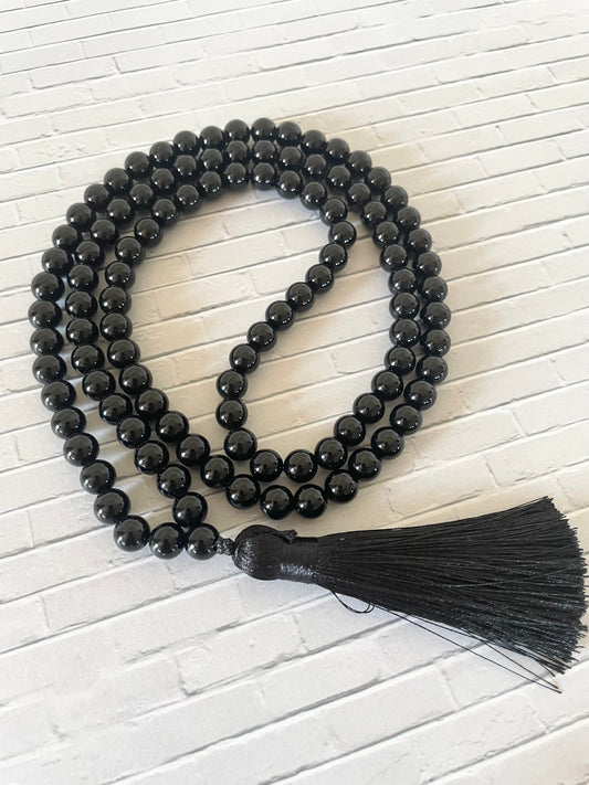 Black Onyx ~ Mala/Prayer Beads