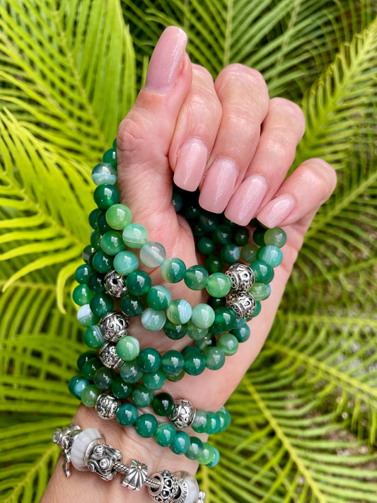 Green Agate Healing Bracelet