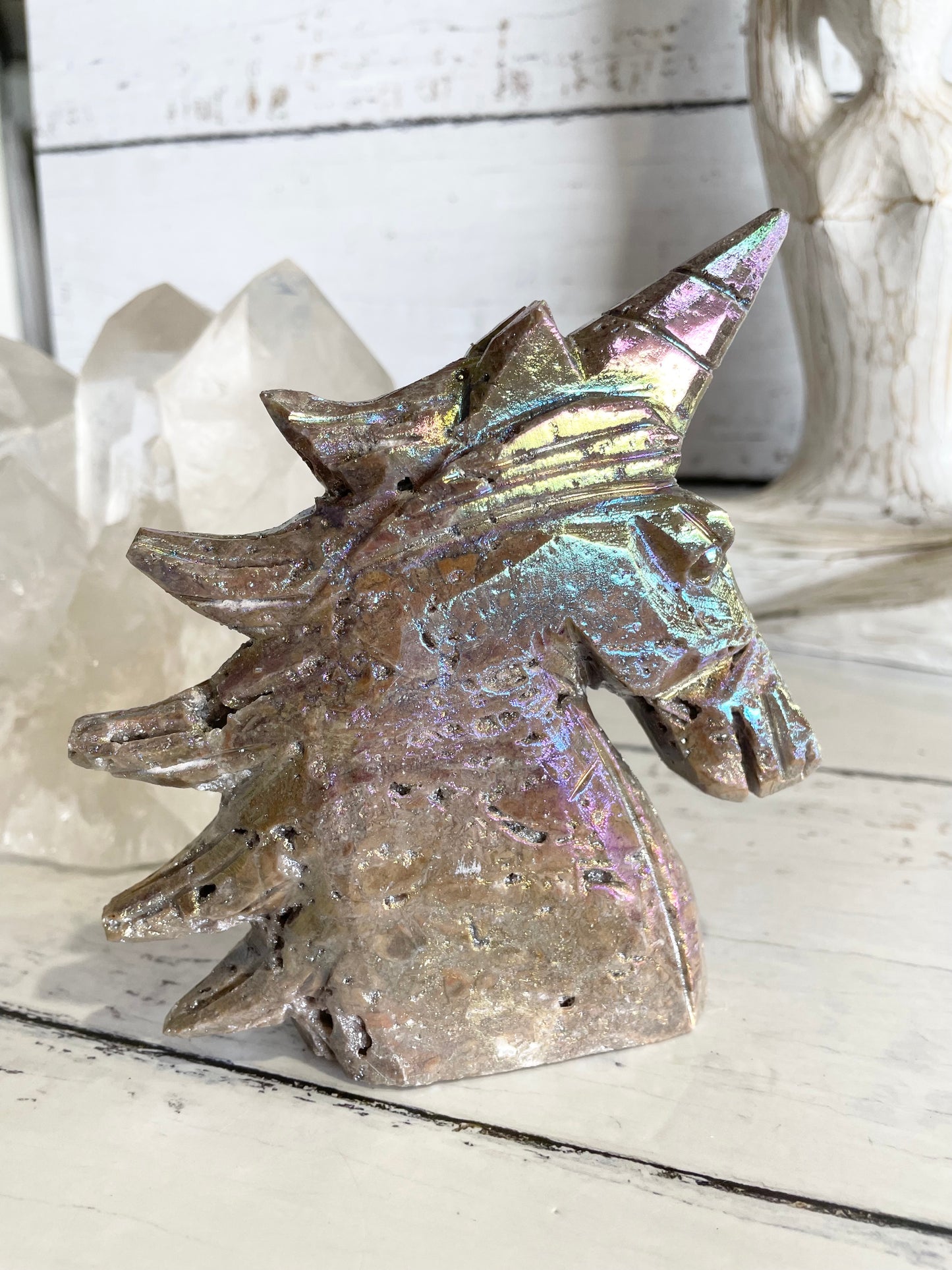 Sphalerite Aura Unicorn ~ 15