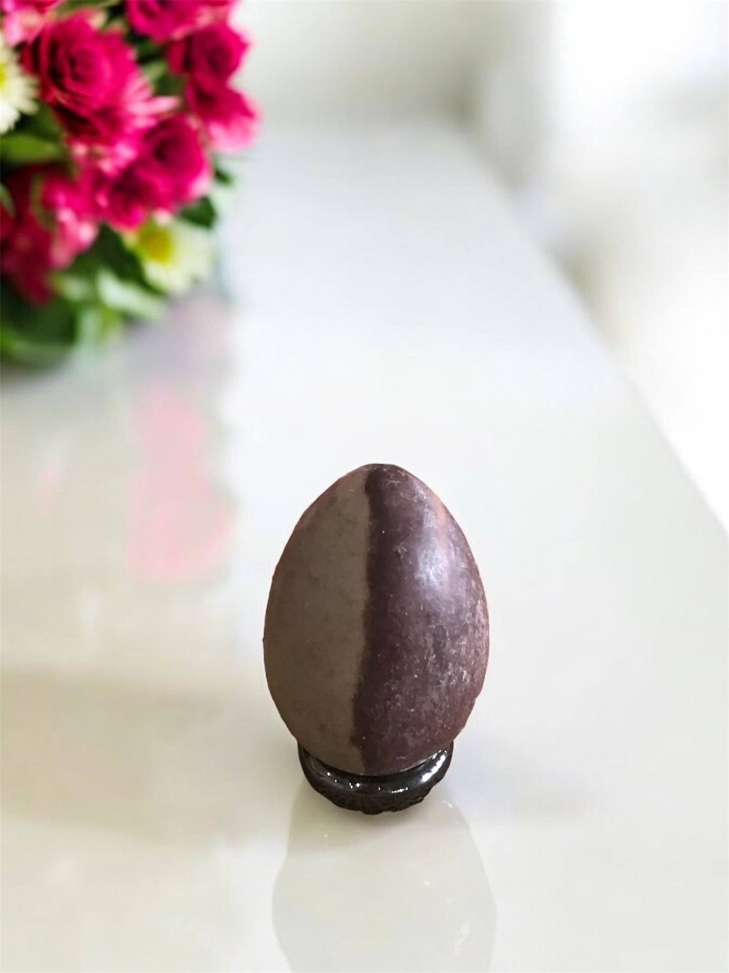 Shiva Narmada Egg with holder