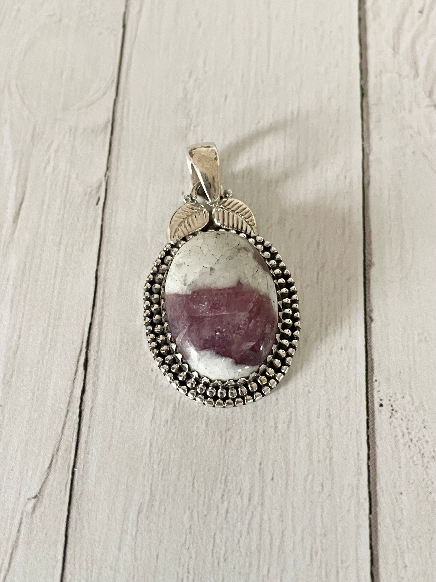 Pink Tourmaline Pendant