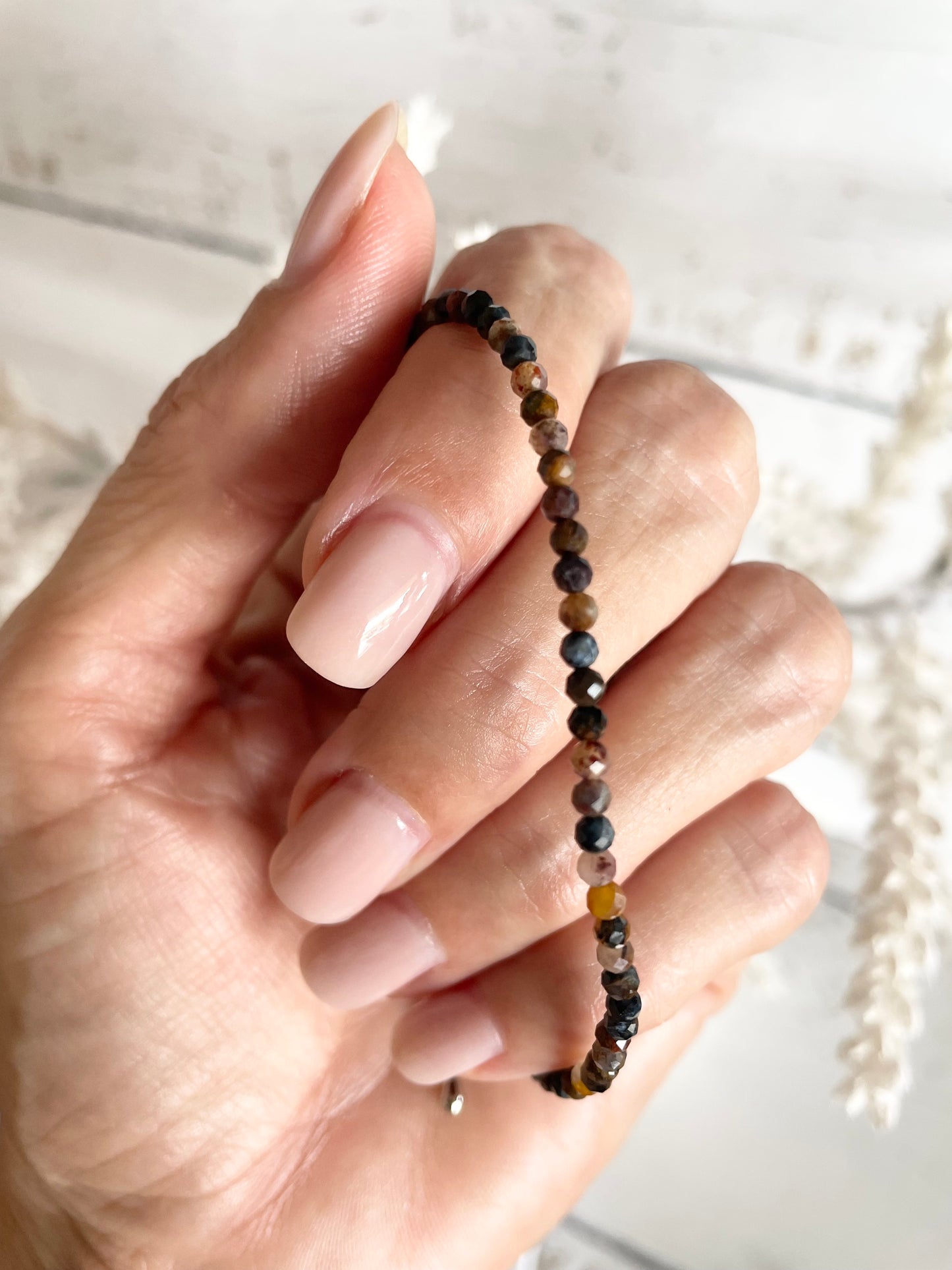Faceted Bracelet ~ Pietersite