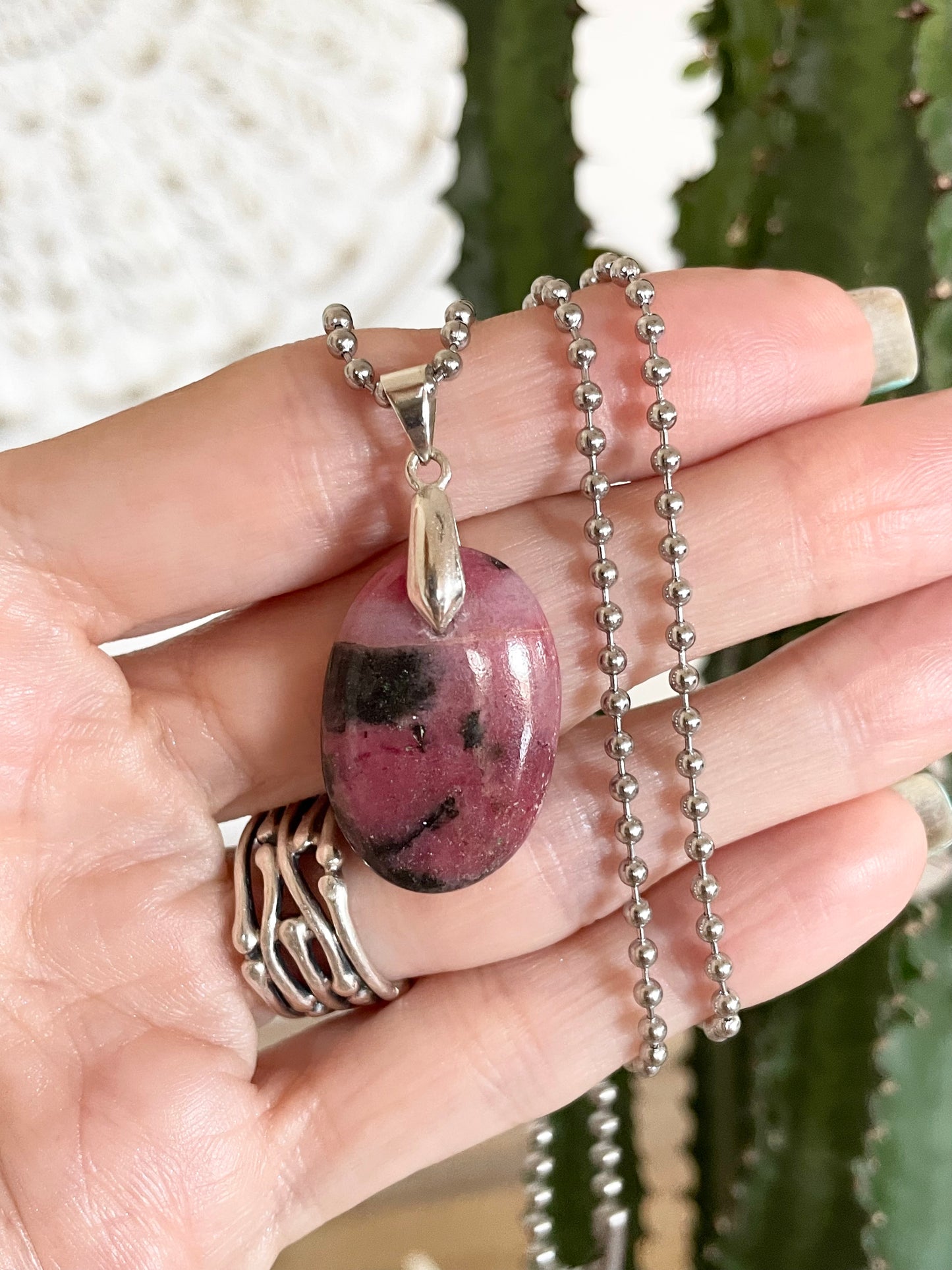 Rhodonite Necklace