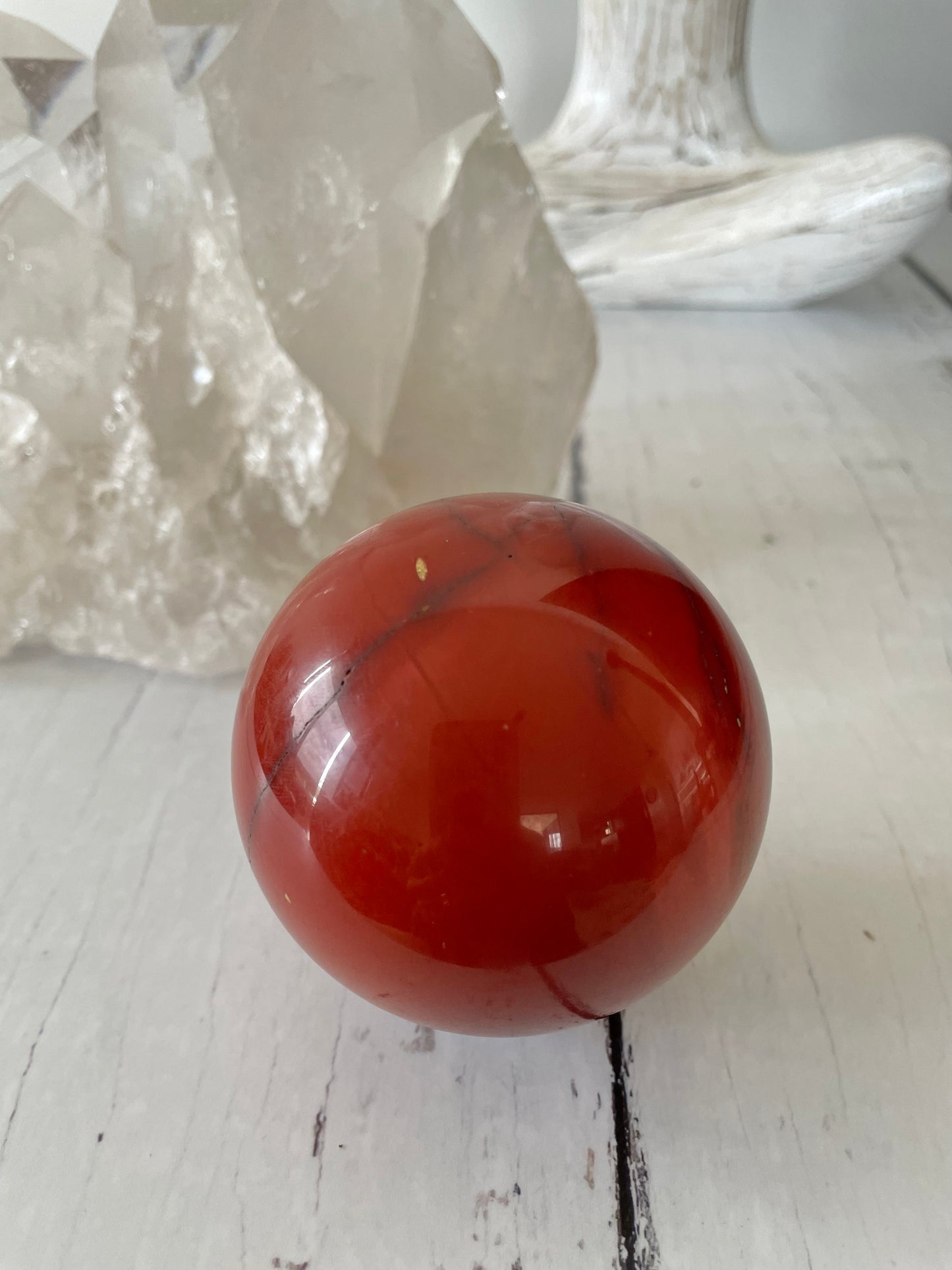 Mookaite Sphere Includes Holder