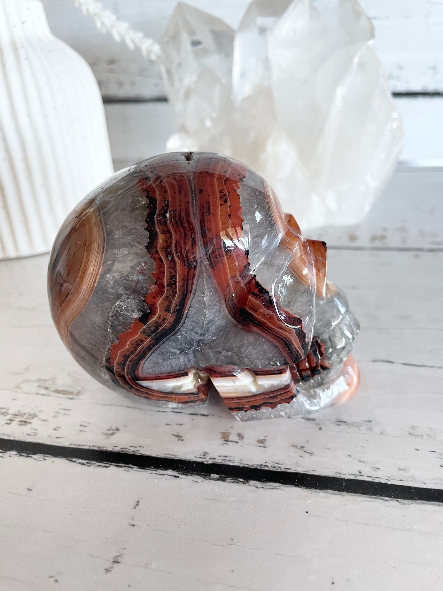 Sardonyx Skull