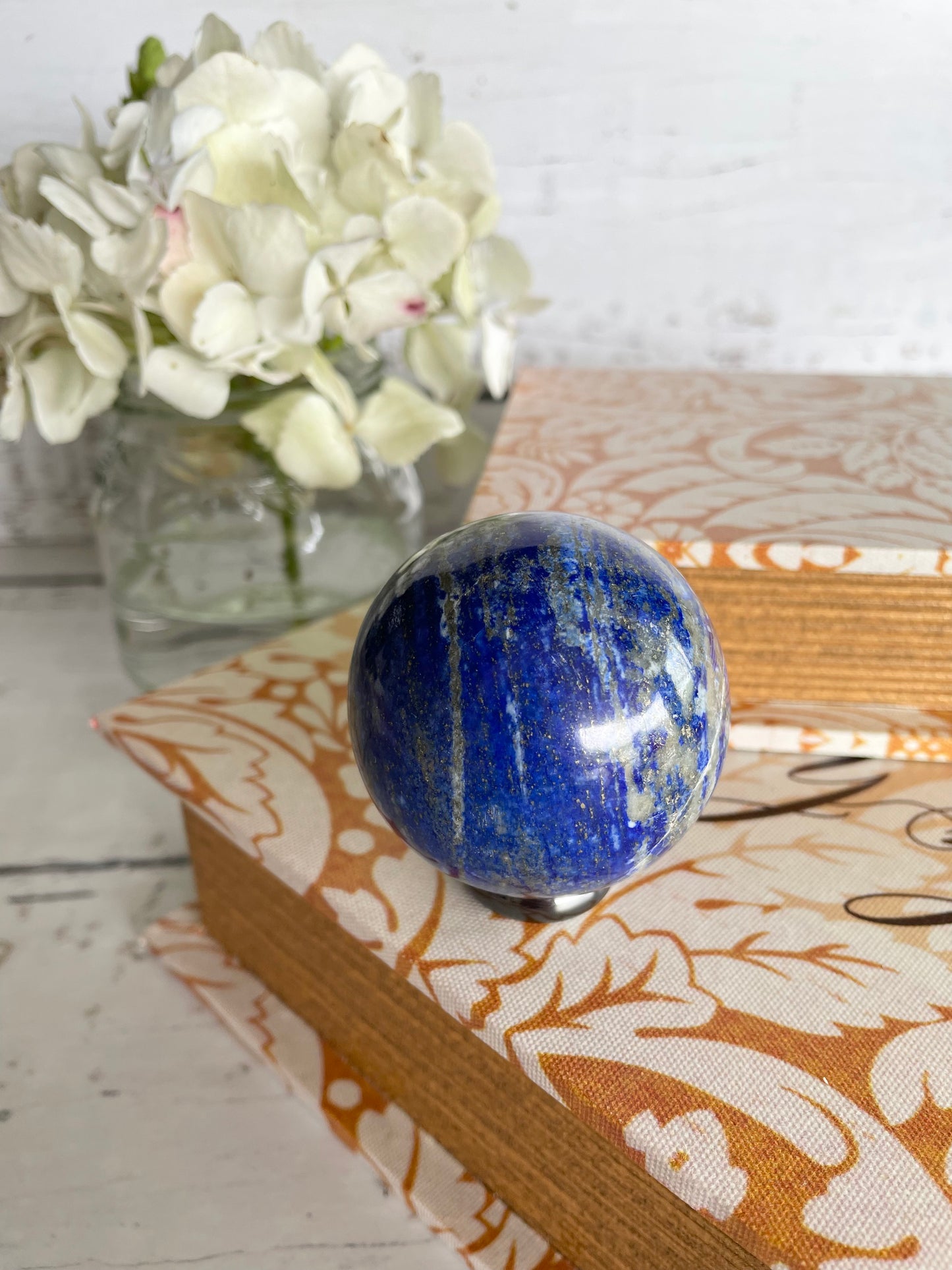Lapis Lazuli Sphere includes holder
