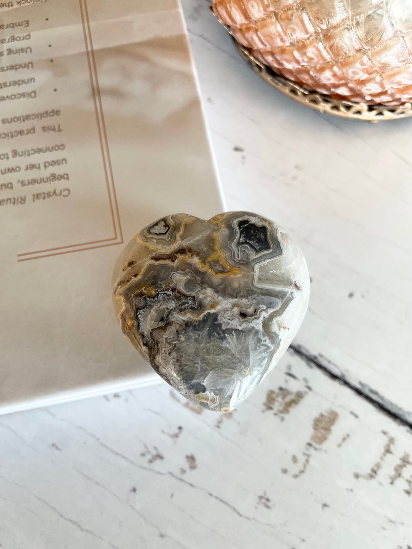 Mexican Sardonyx Heart