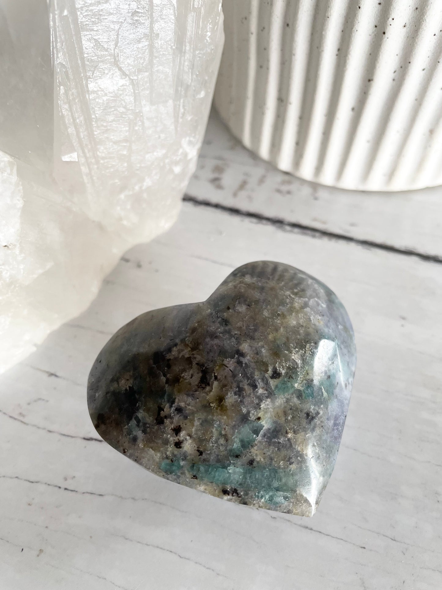 Iolite Heart