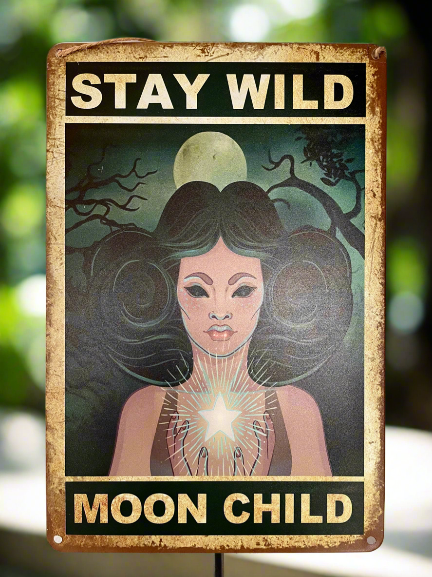 Tin Sign - Stay Wild
