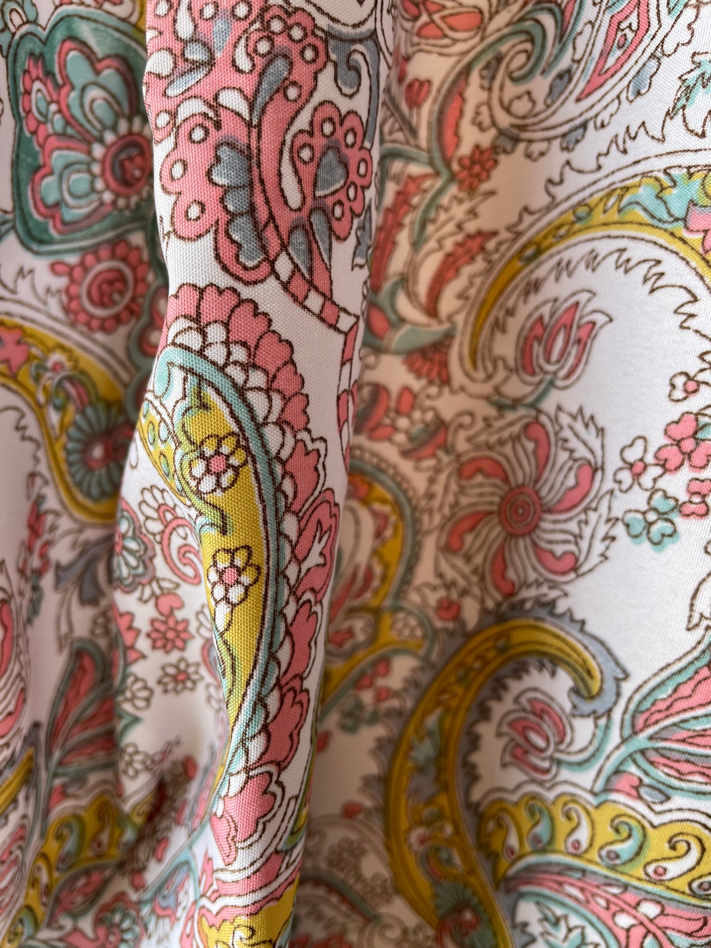 Upcycled Sari Top Long Sleeves